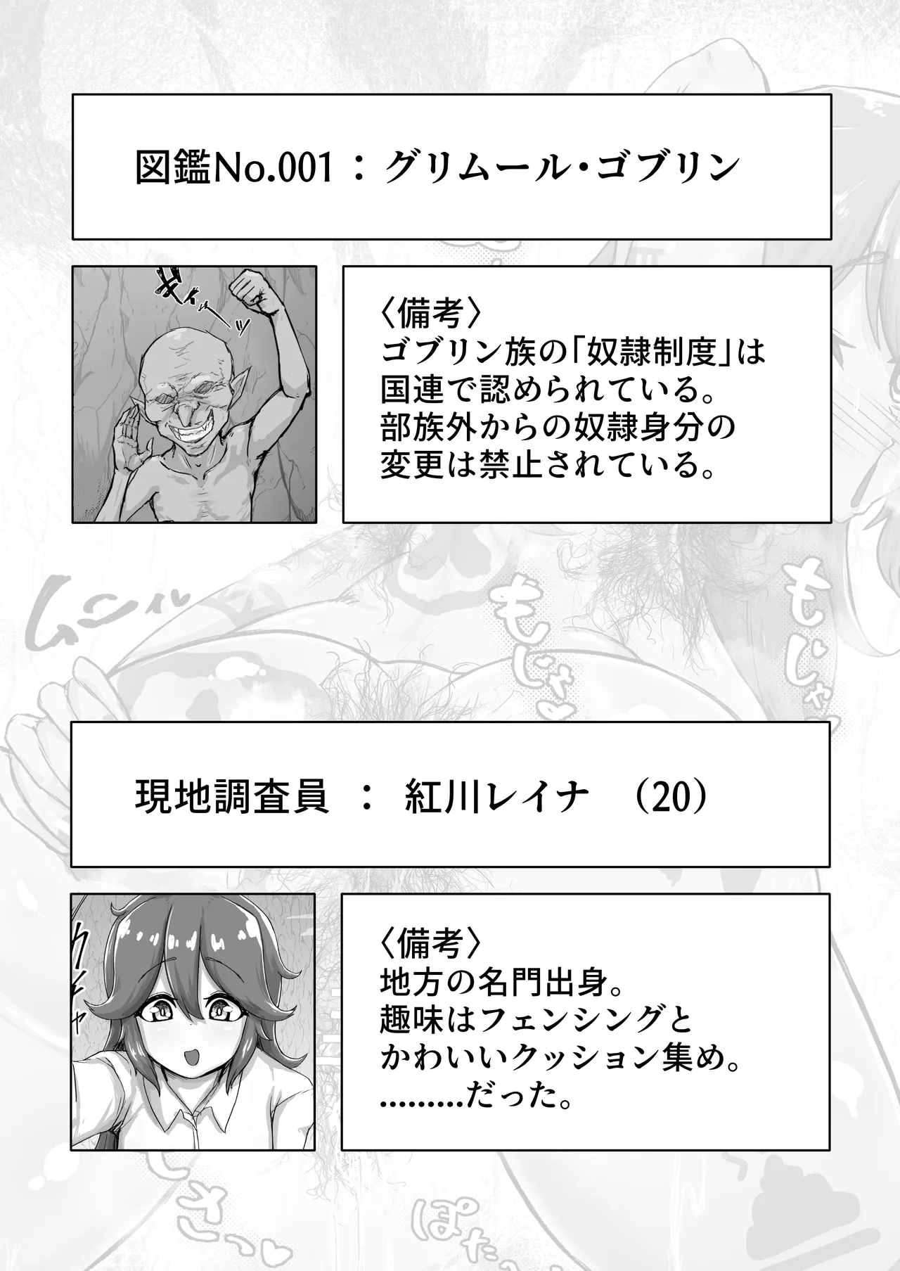〖♡ ブザマ特化 ♡〗 魔族生態図鑑 -生き恥晒し報告録- - page3