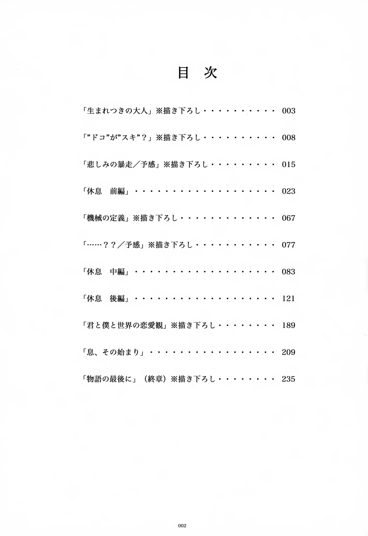 息総集編WEB再録+α 下巻 - page3
