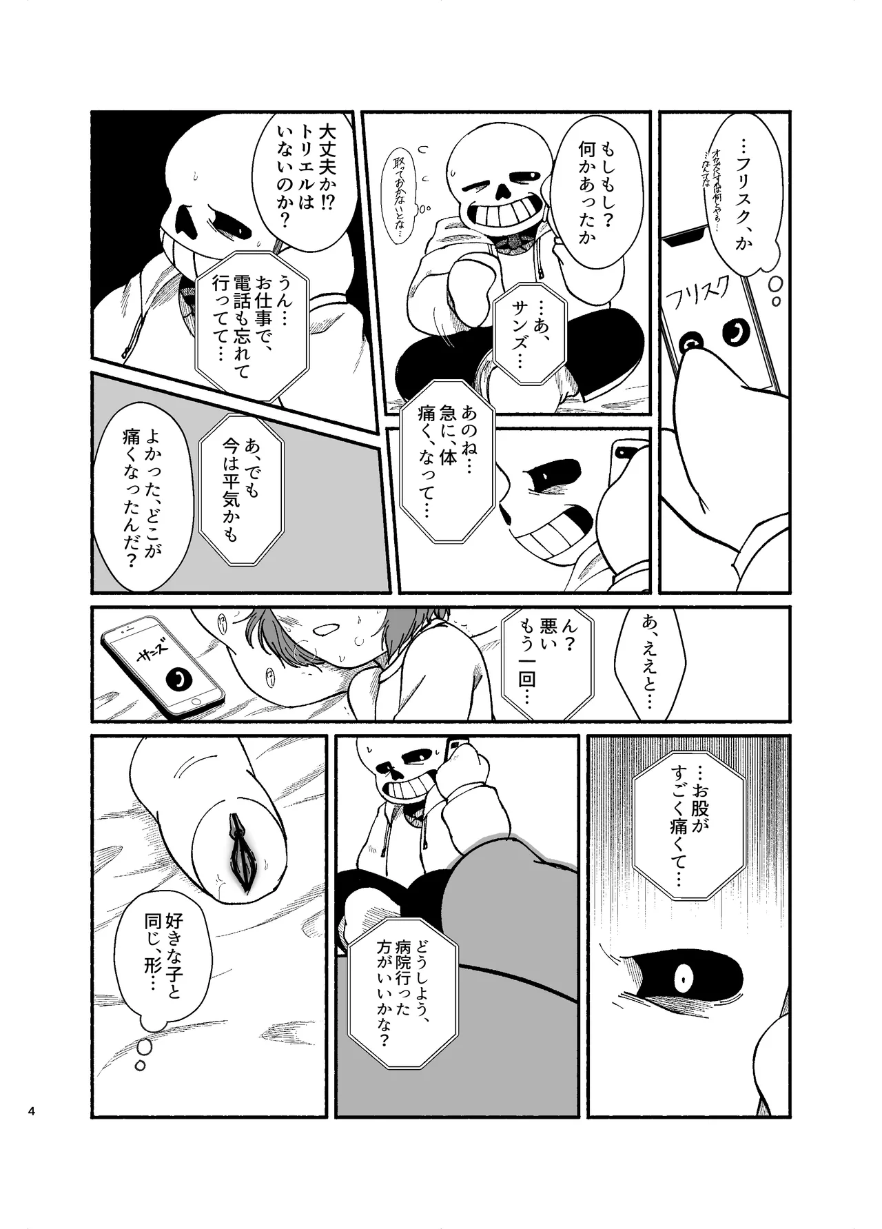 サンズのオナホ - page2