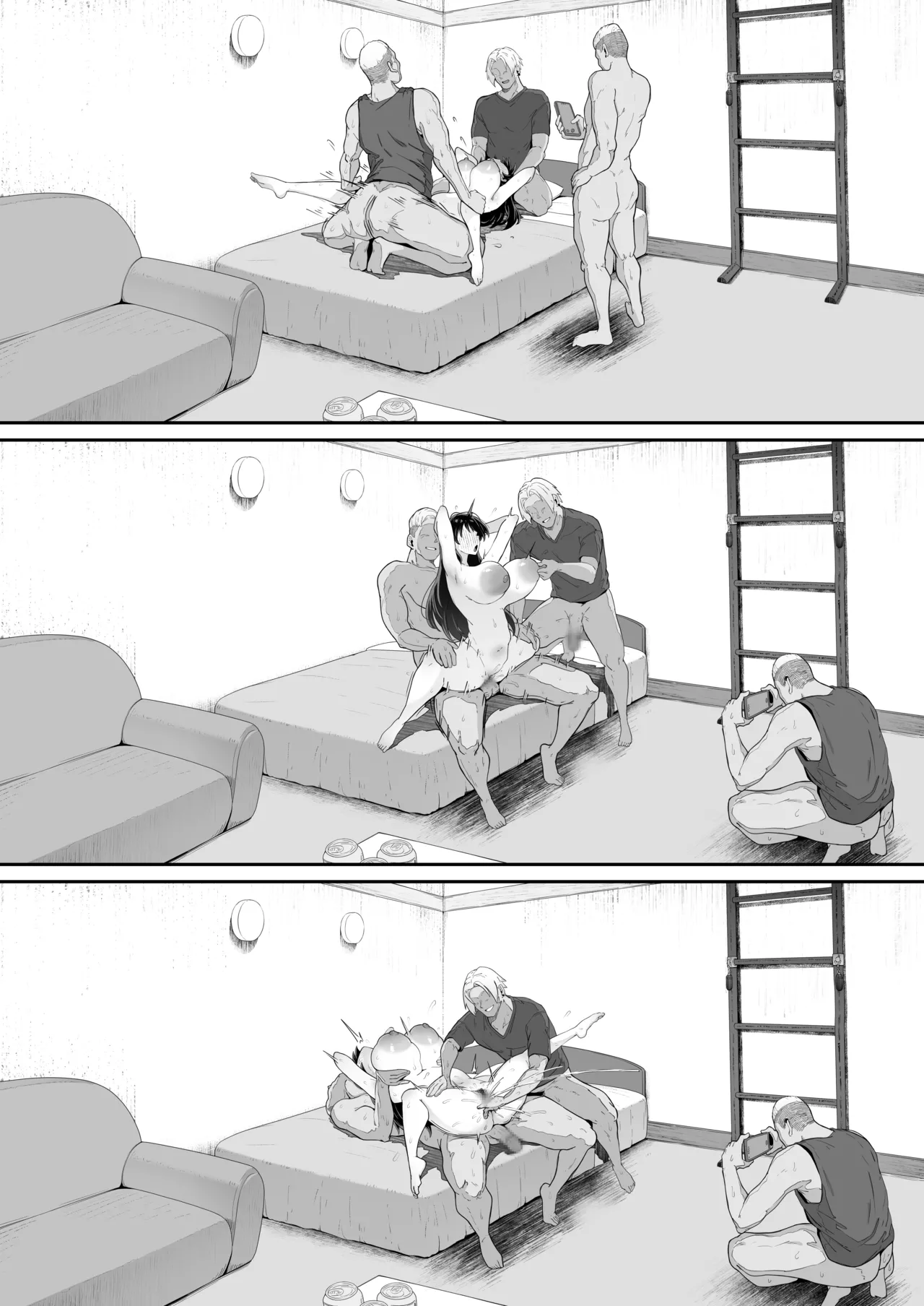 とある大◯生の14ページ漫画 セリフあり＆なし - page18