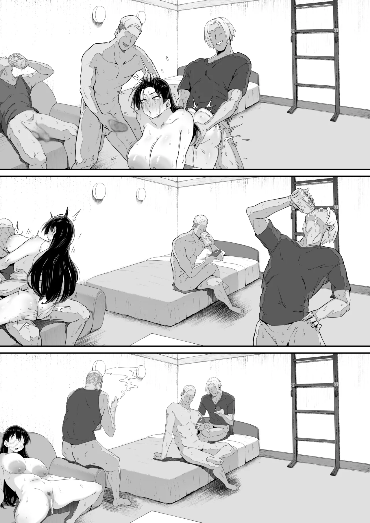 とある大◯生の14ページ漫画 セリフあり＆なし - page20