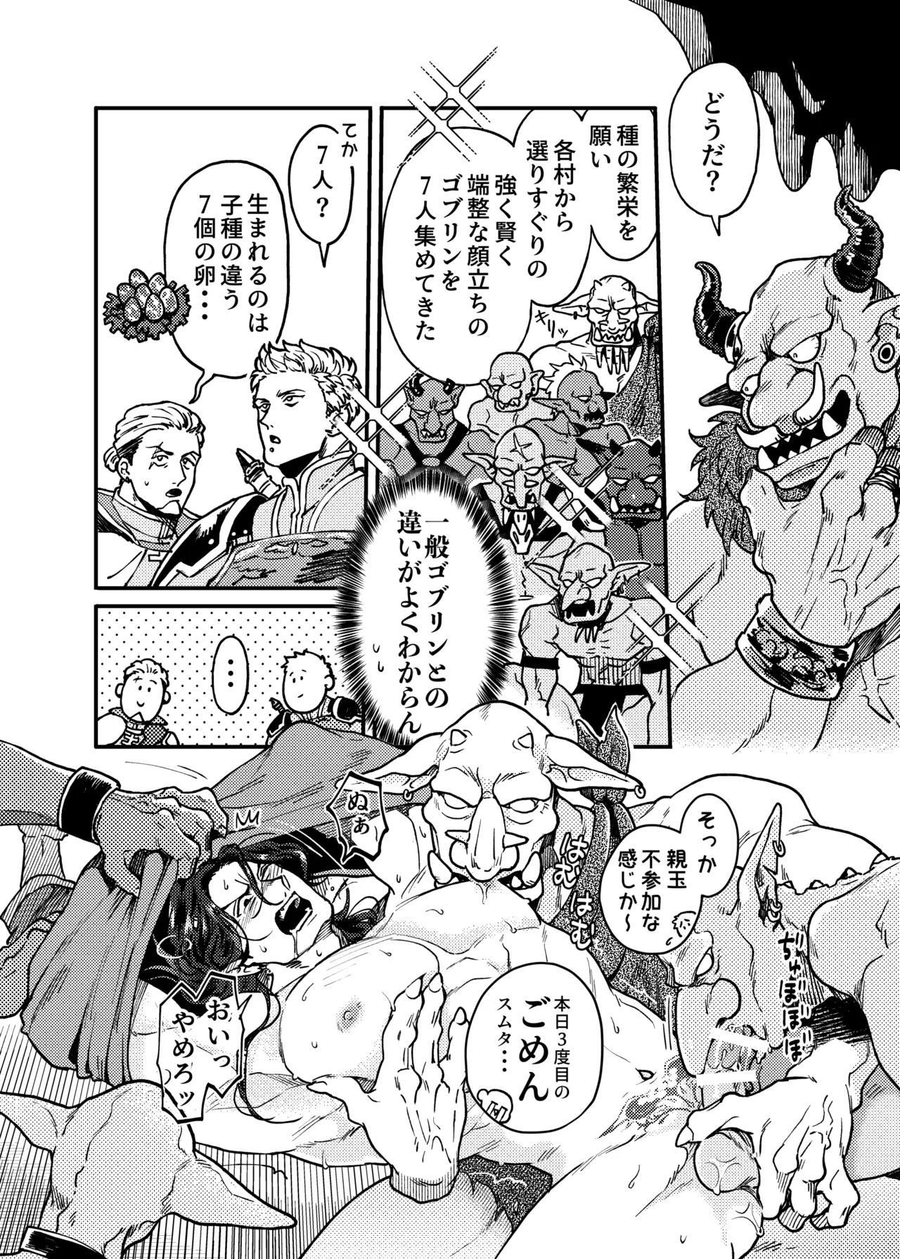 SPUNKY GOBLIN❶〜手違いでゴブリンの嫁に行くことになった不器用剣士〜 - page49