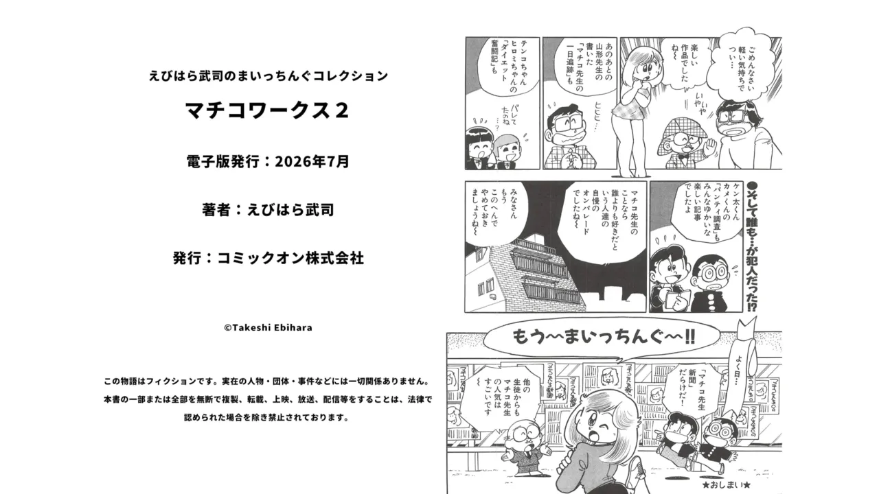 マチコワークス2・えびはら武司のまいっちんぐコレクション - page12