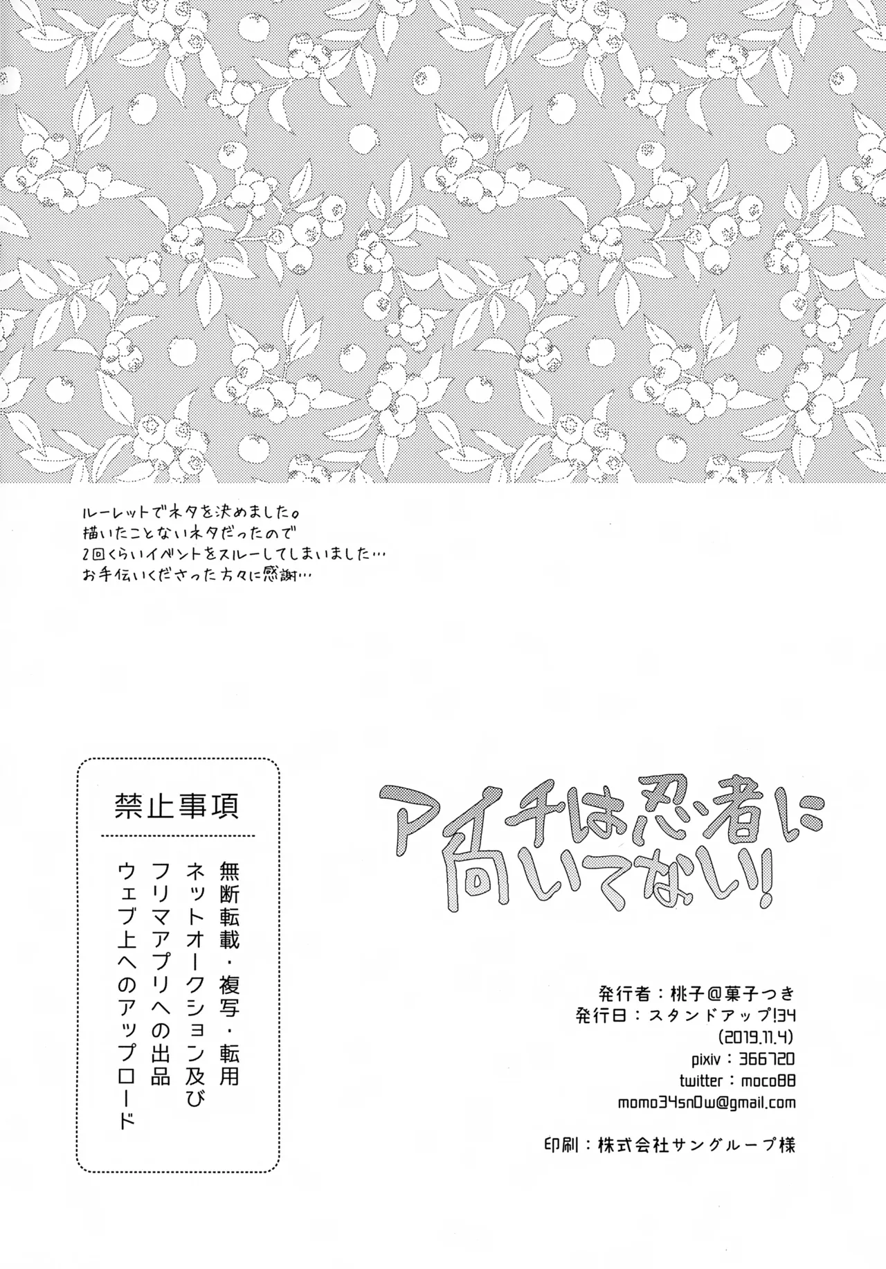 アイチは忍者に向いてない！ - page21