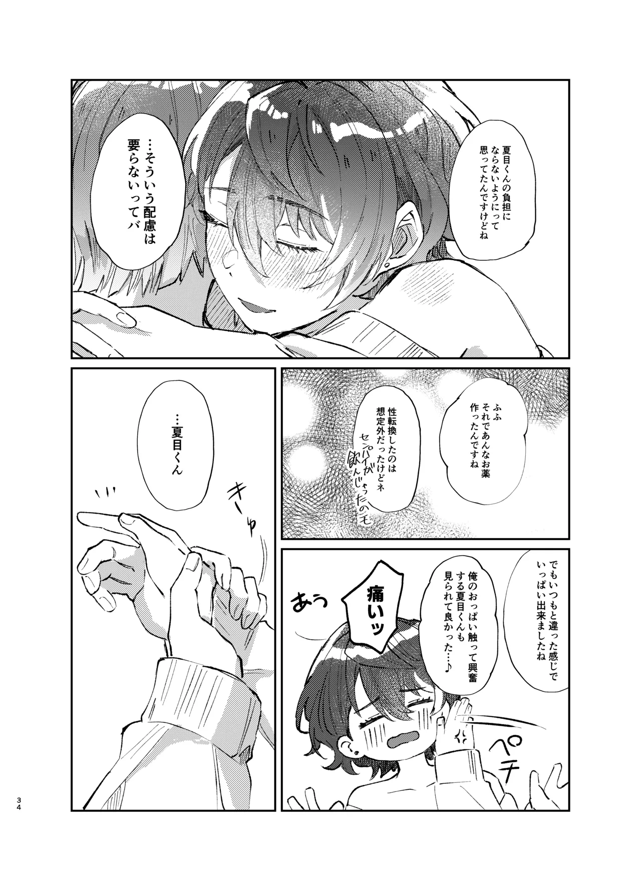 件名：ボクのにいさんが女体化していた件についテ - page33