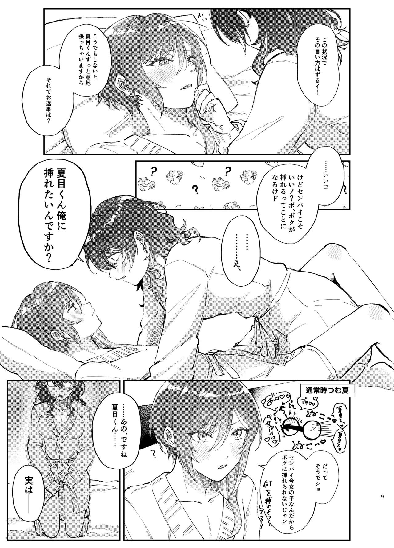 件名：ボクのにいさんが女体化していた件についテ - page8