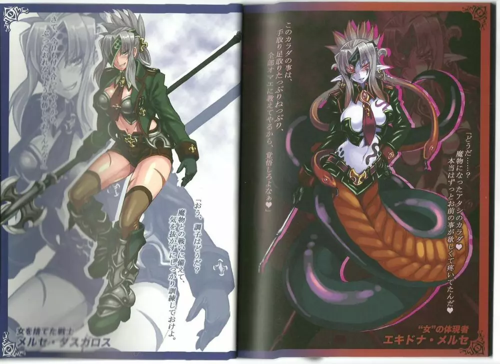 Monster Girl Encyclopedia World Guide I ～堕落の乙女達～ -Fallen Maidens- - page4