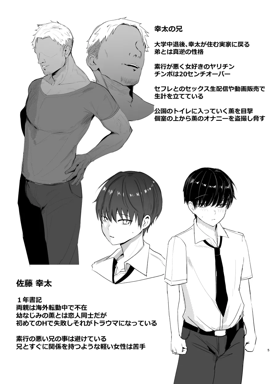 強いオスには勝てません準備号 - page4
