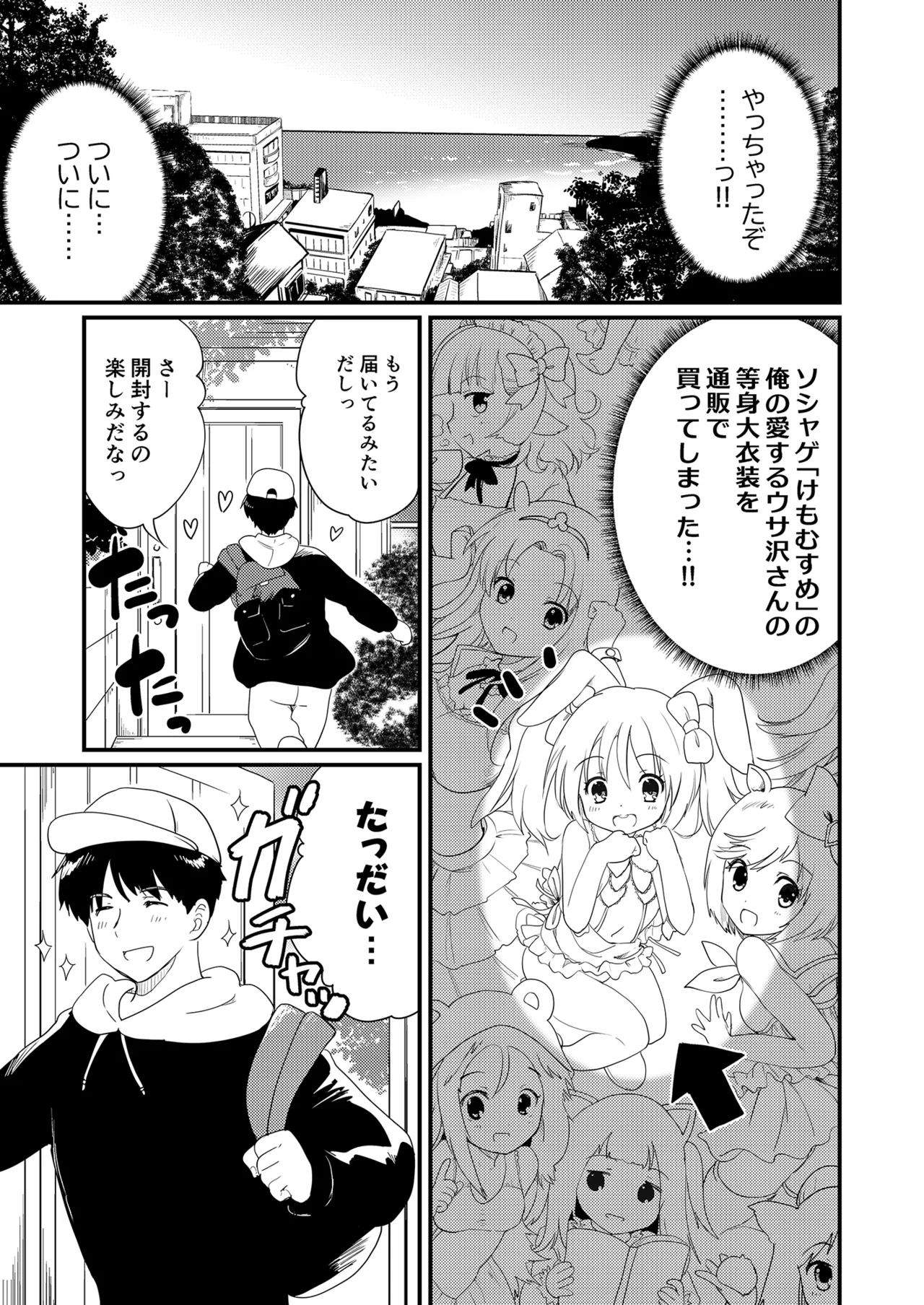 妹を推しキャラにコスさせて無責任に中出しするオタク兄 - page3