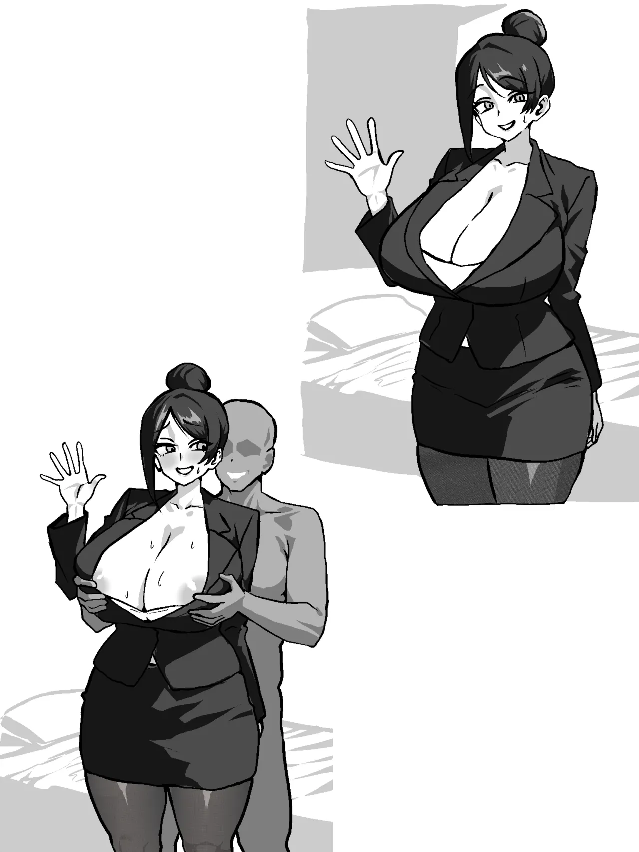 滝沢さん 出張先のホテルで当たり前の様に浮気する - page5