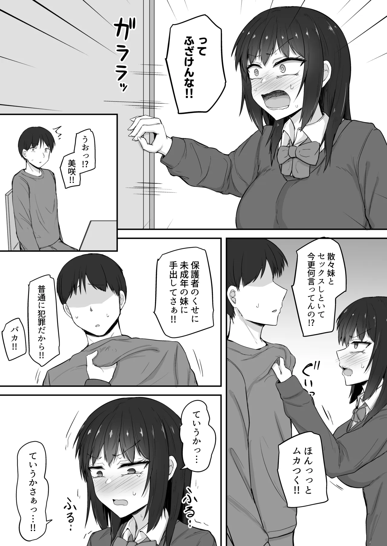 引きこもりの妹は俺専用生オナホ4 - page8