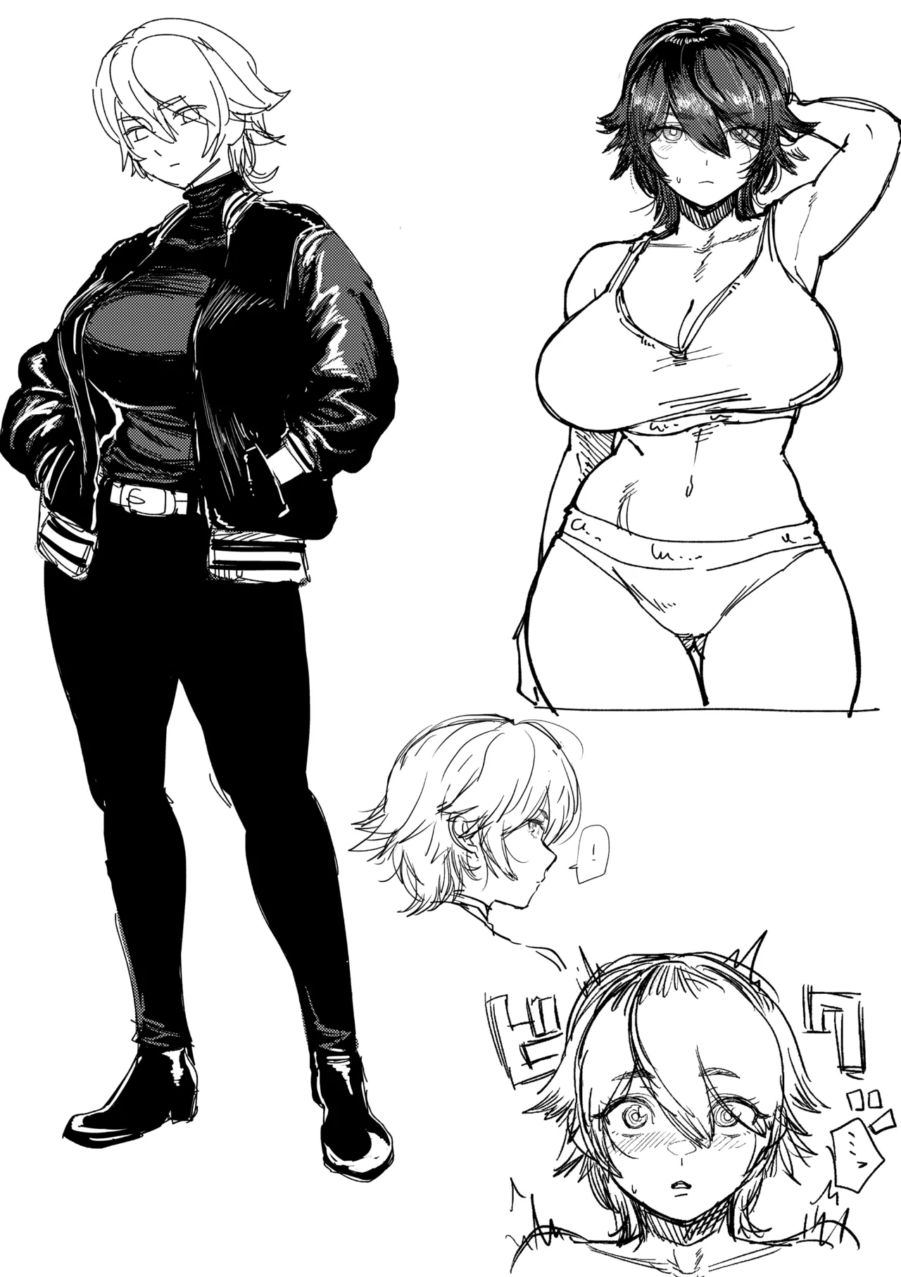 特命捜査官市ヶ谷凛样本+設定画 - page9