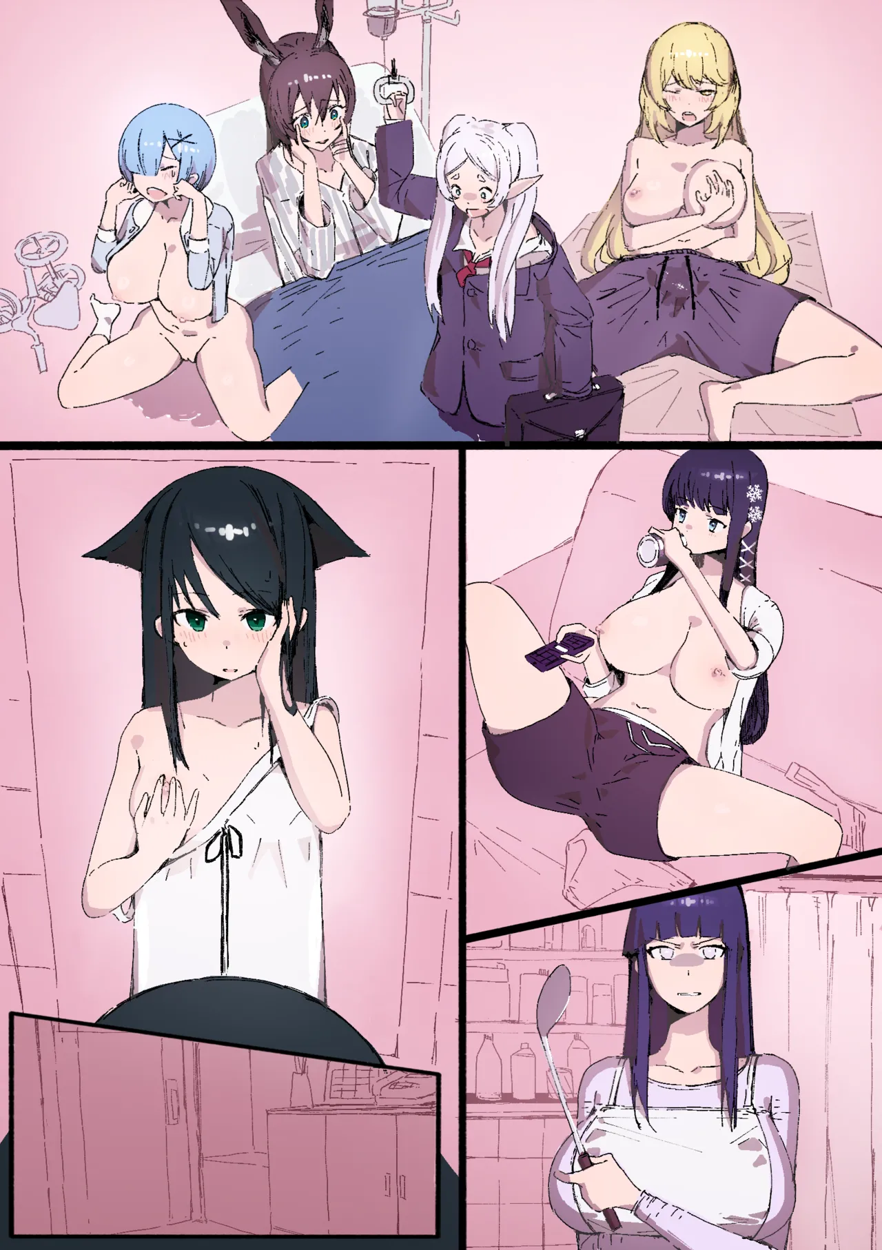 全人類女性キャラクター化 - page7