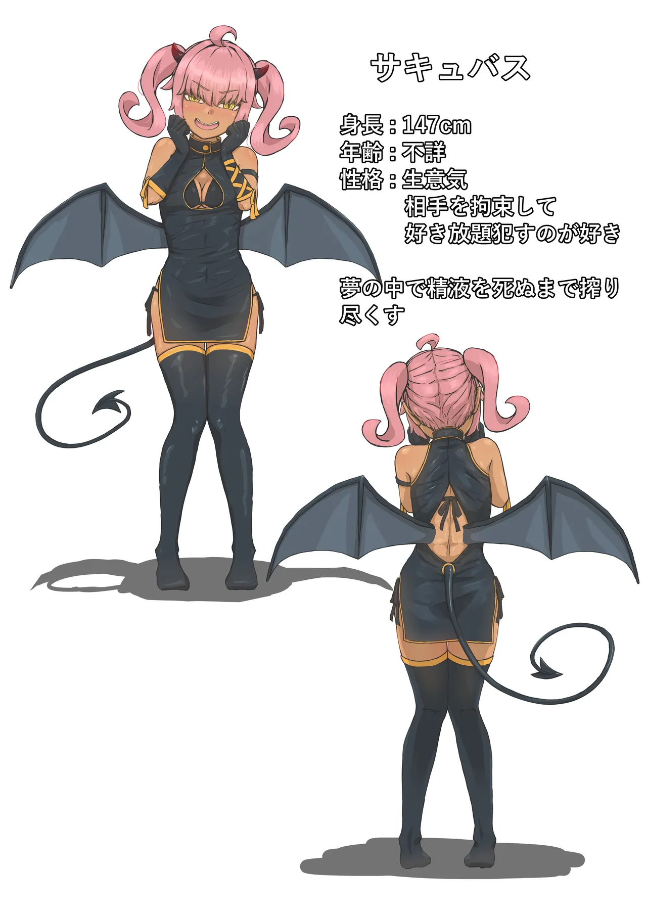 生意気なサキュバスと一般人おっさん - page28