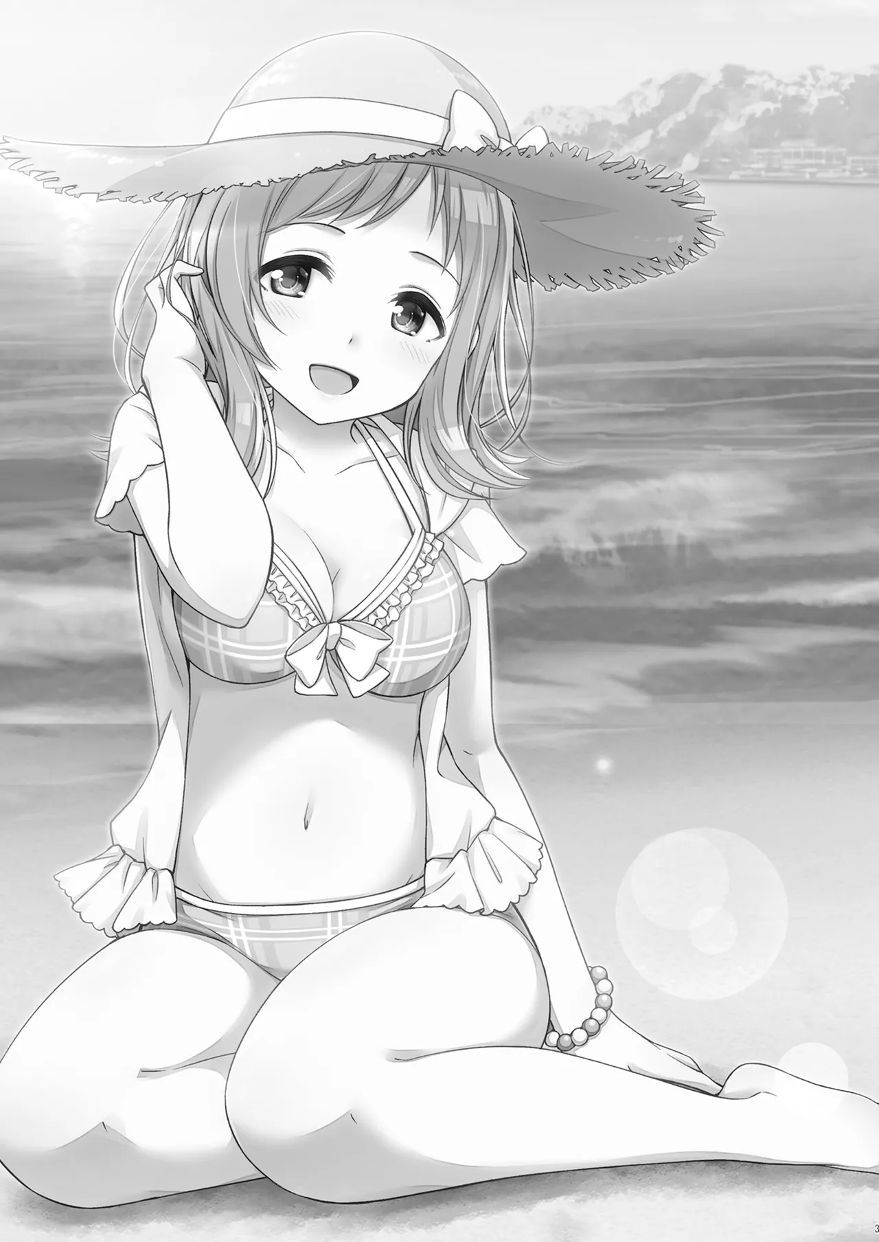真乃と海辺のシャワールームで - page2