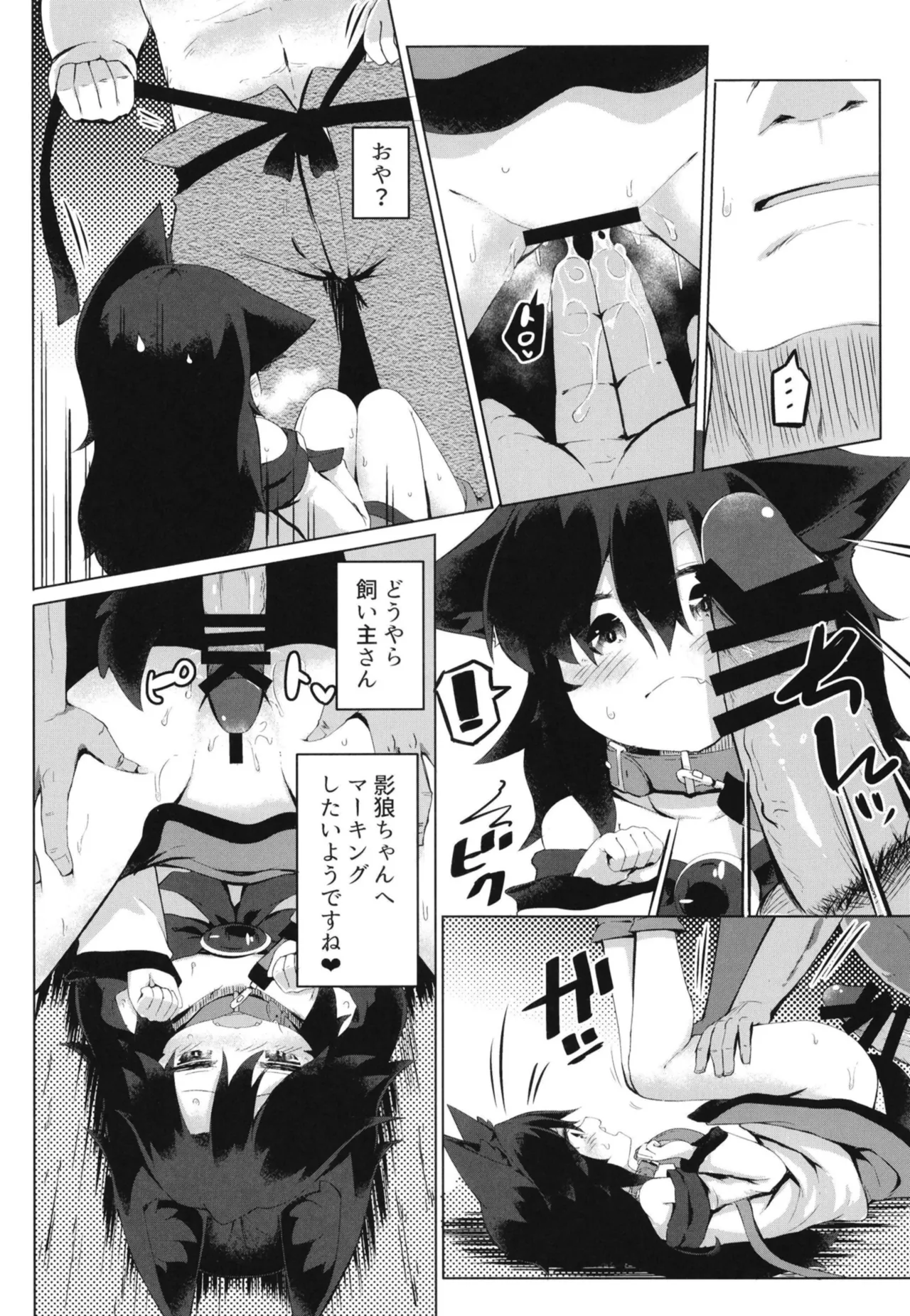 影狼ちゃんの飼い方2 おさんぽ編 - page12