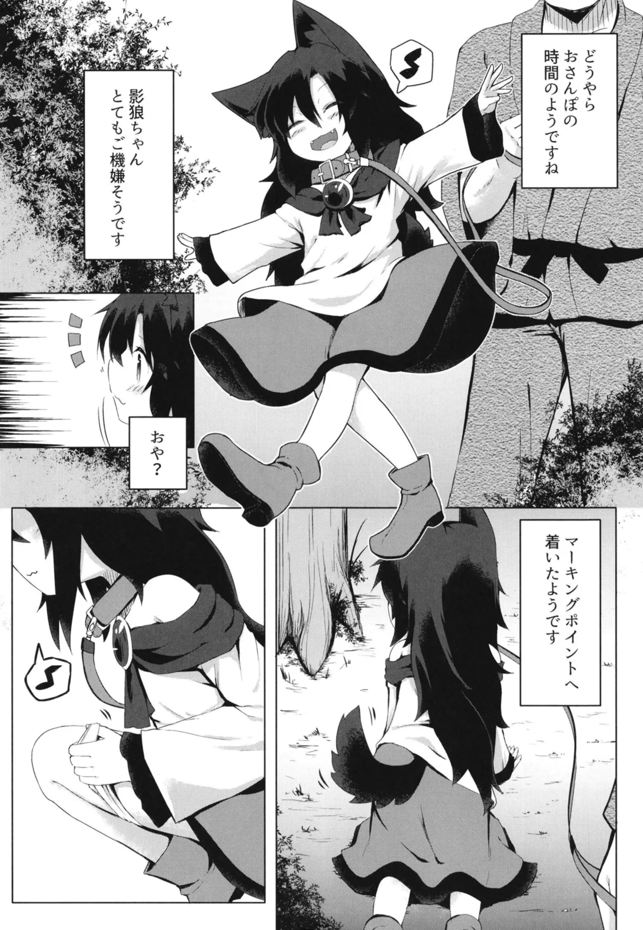 影狼ちゃんの飼い方2 おさんぽ編 - page4