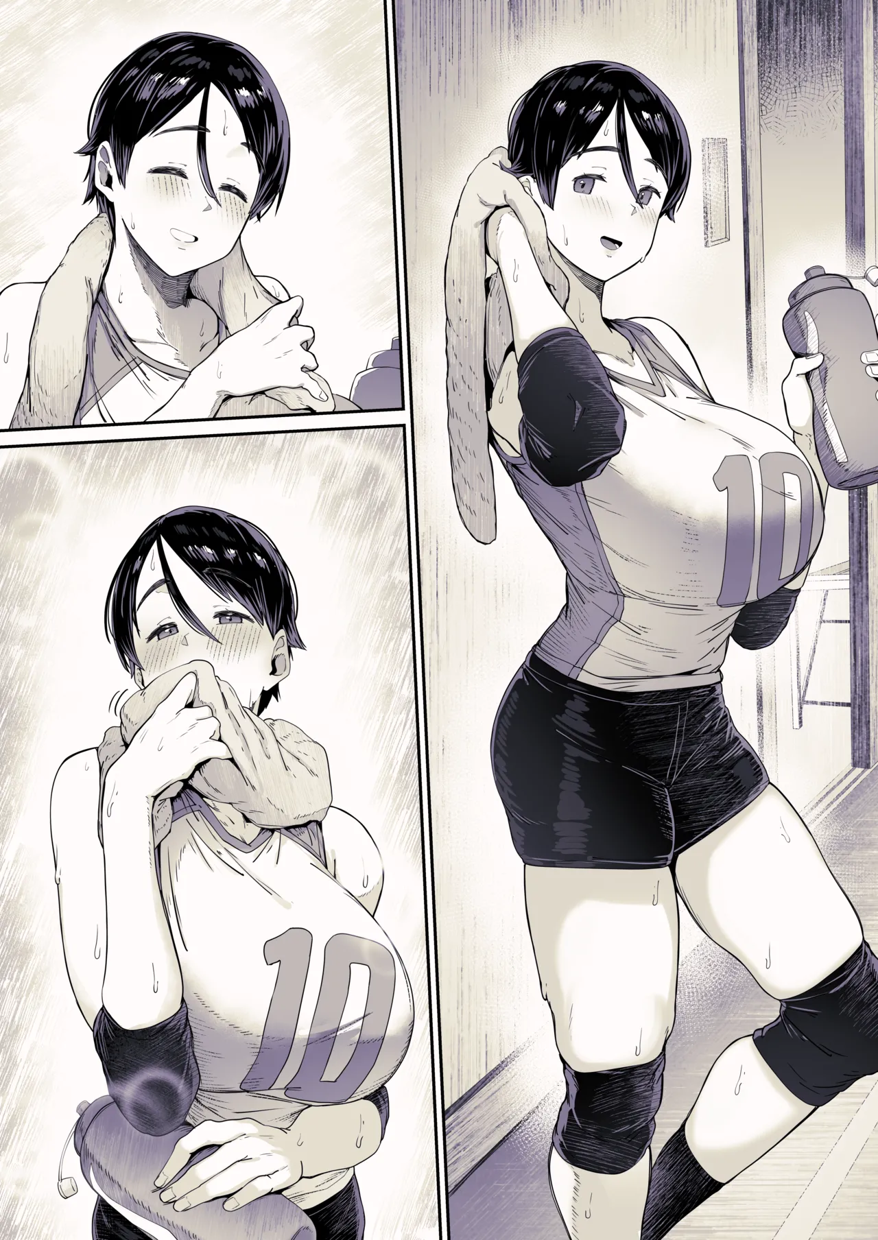 モブ顔だけど身体の主張が激しいバレー部ちゃん - page24