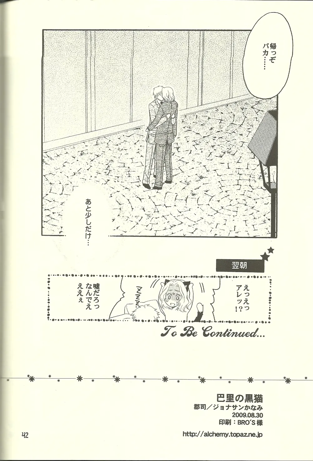 巴里の黒猫 - page41