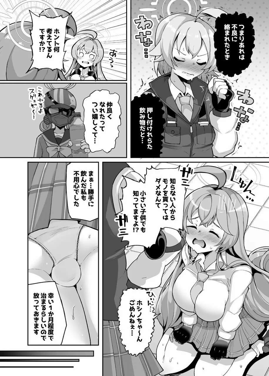 ガマンしないとホシノちゃん - page6
