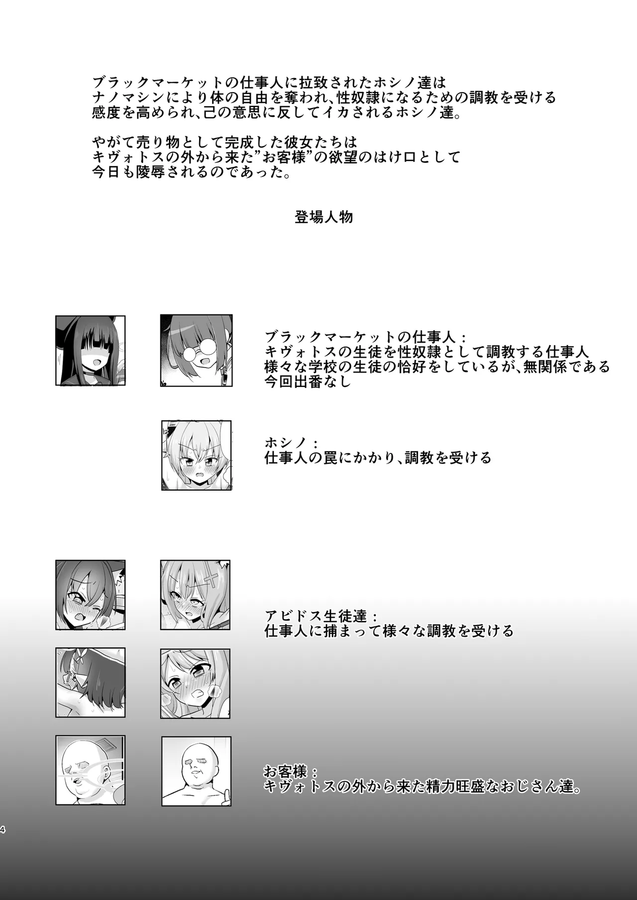 小鳥遊ホシノを捕まえて好き放題する - page4
