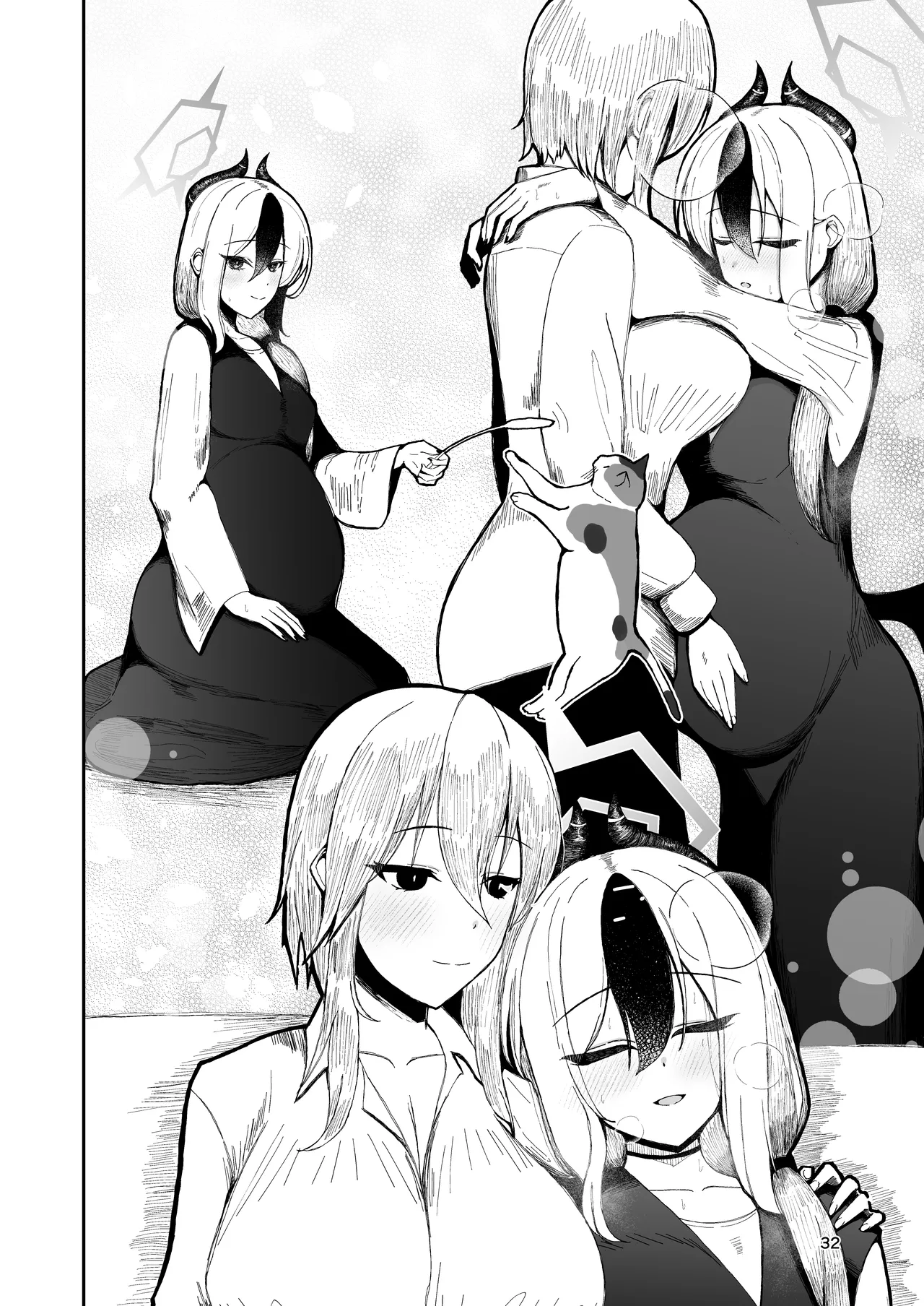 カヨコと三人、十月十日。 - page32