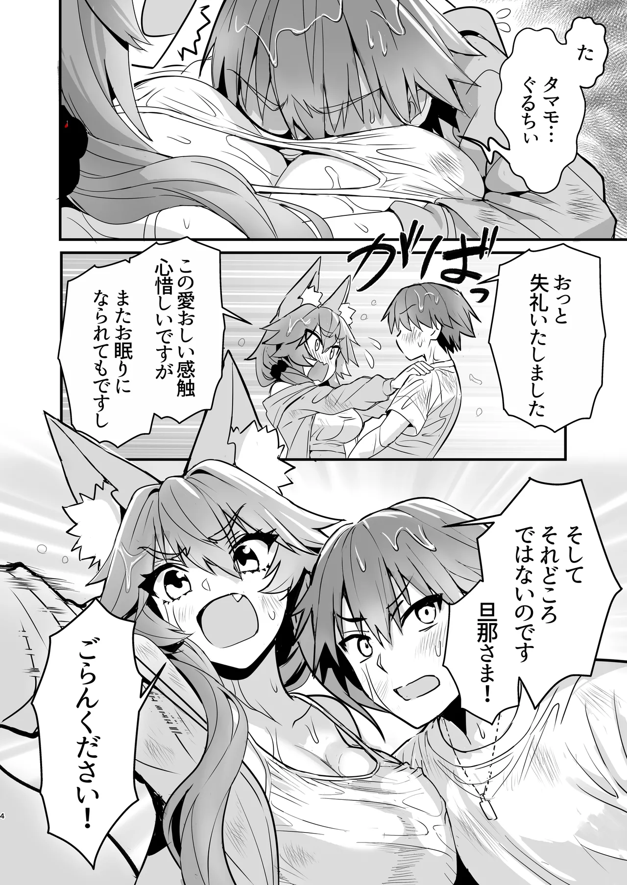タマモさん流されて無人島 - page3