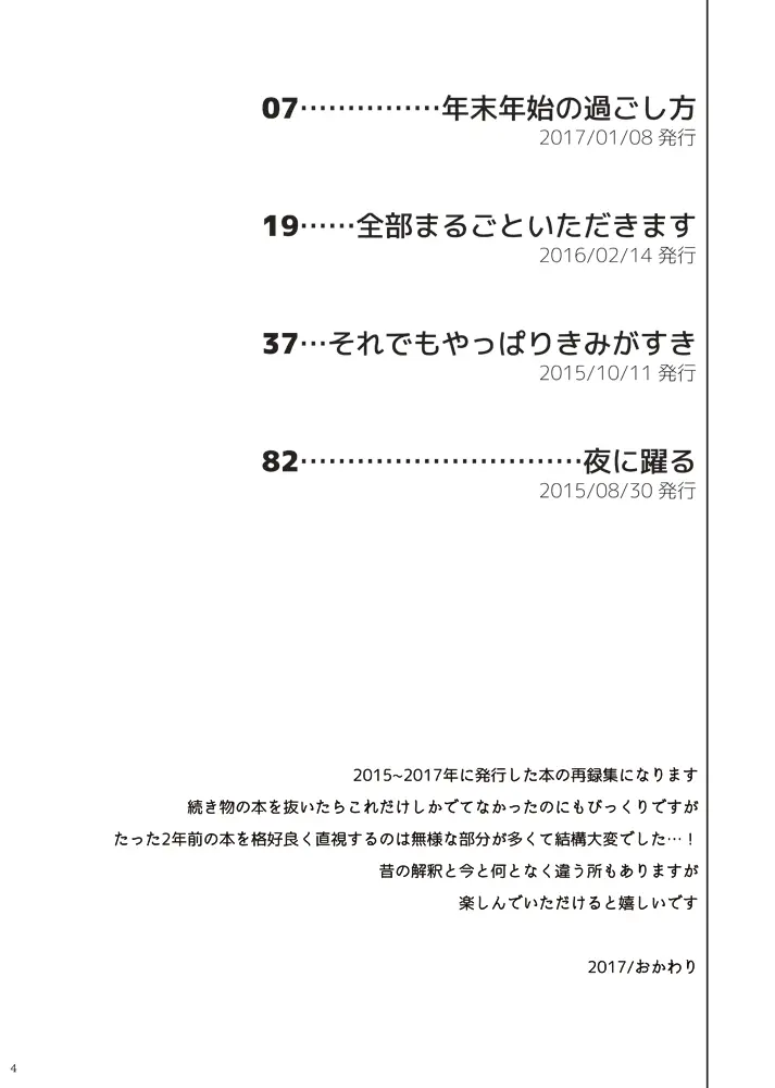 本丸活動記録集 - page3