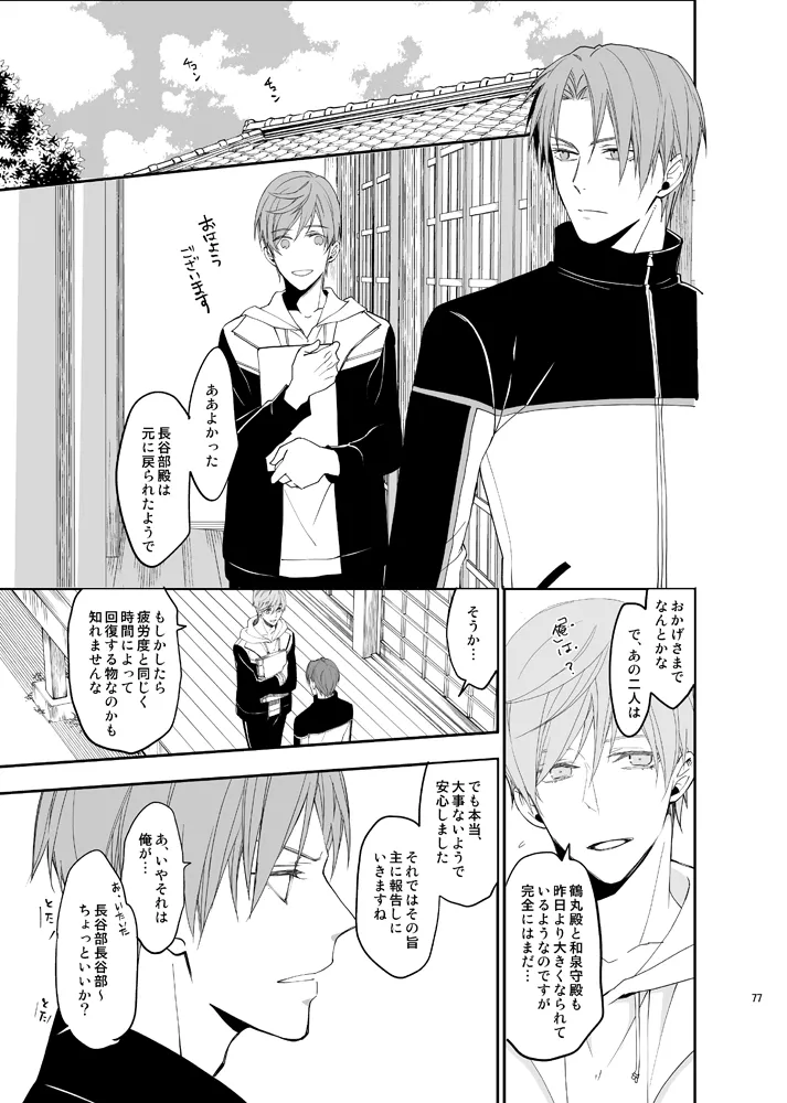 本丸活動記録集 - page74