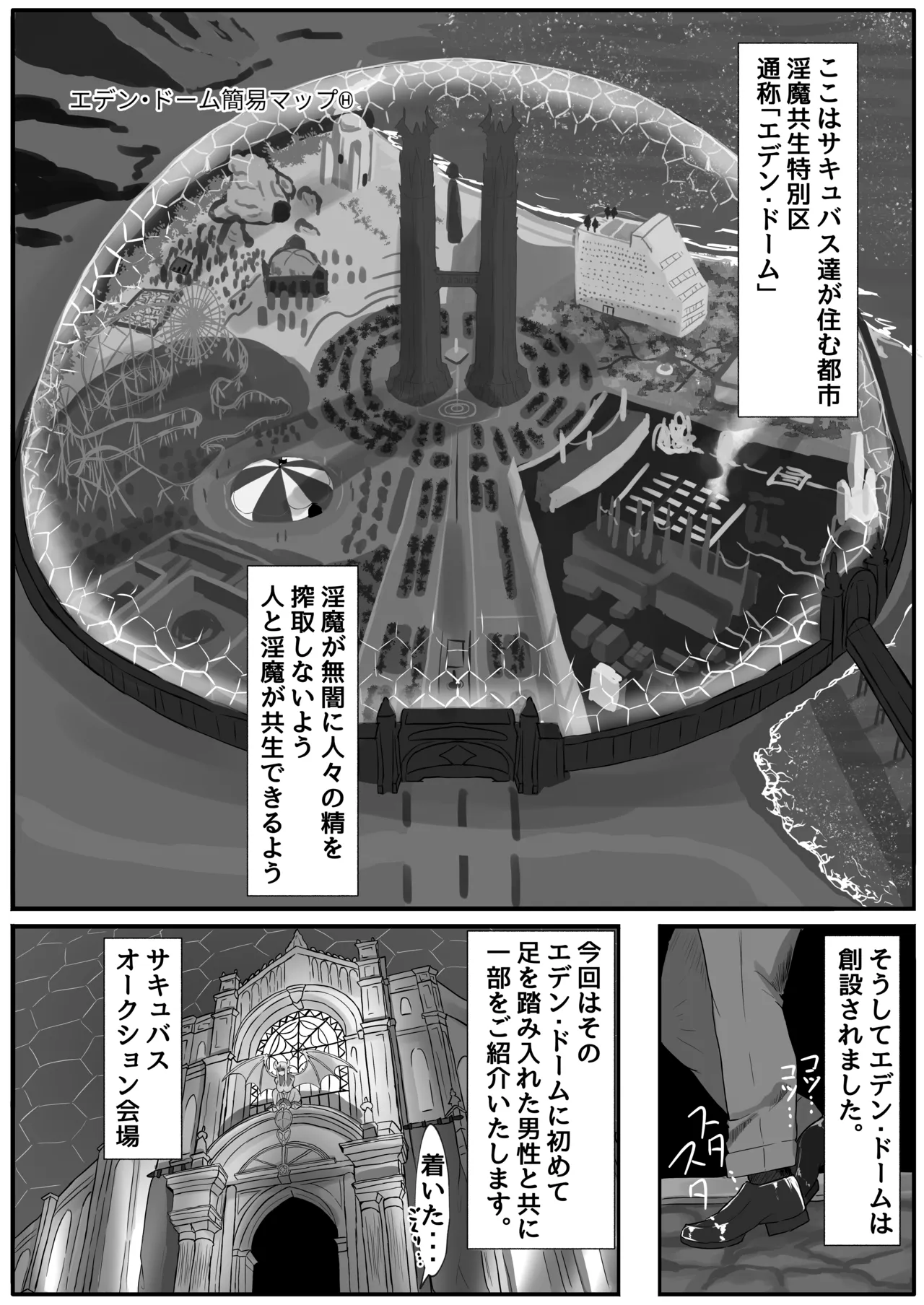 ようこそ淫魔共生特別区へ! - page3