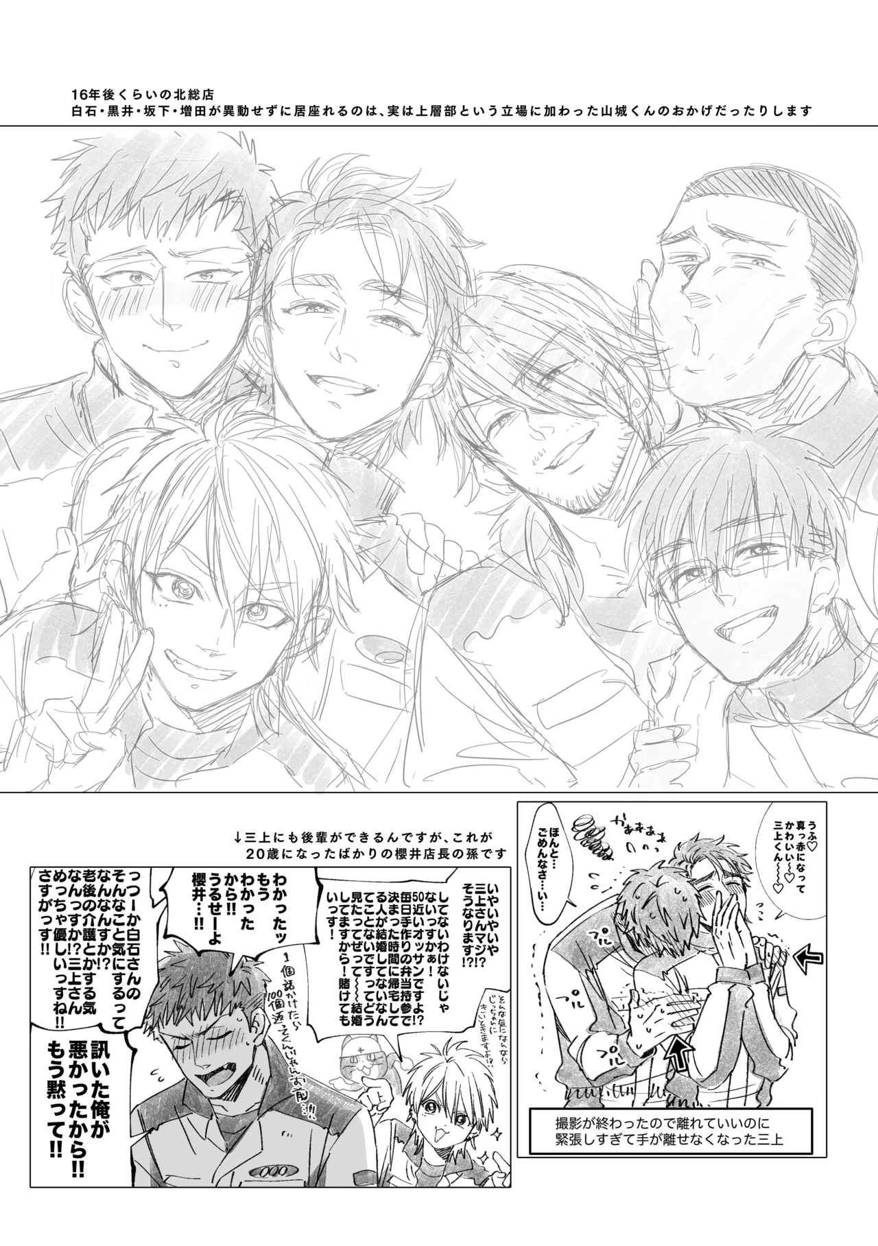 白石くんと黒井さんのらくがきまとめ本 - page277