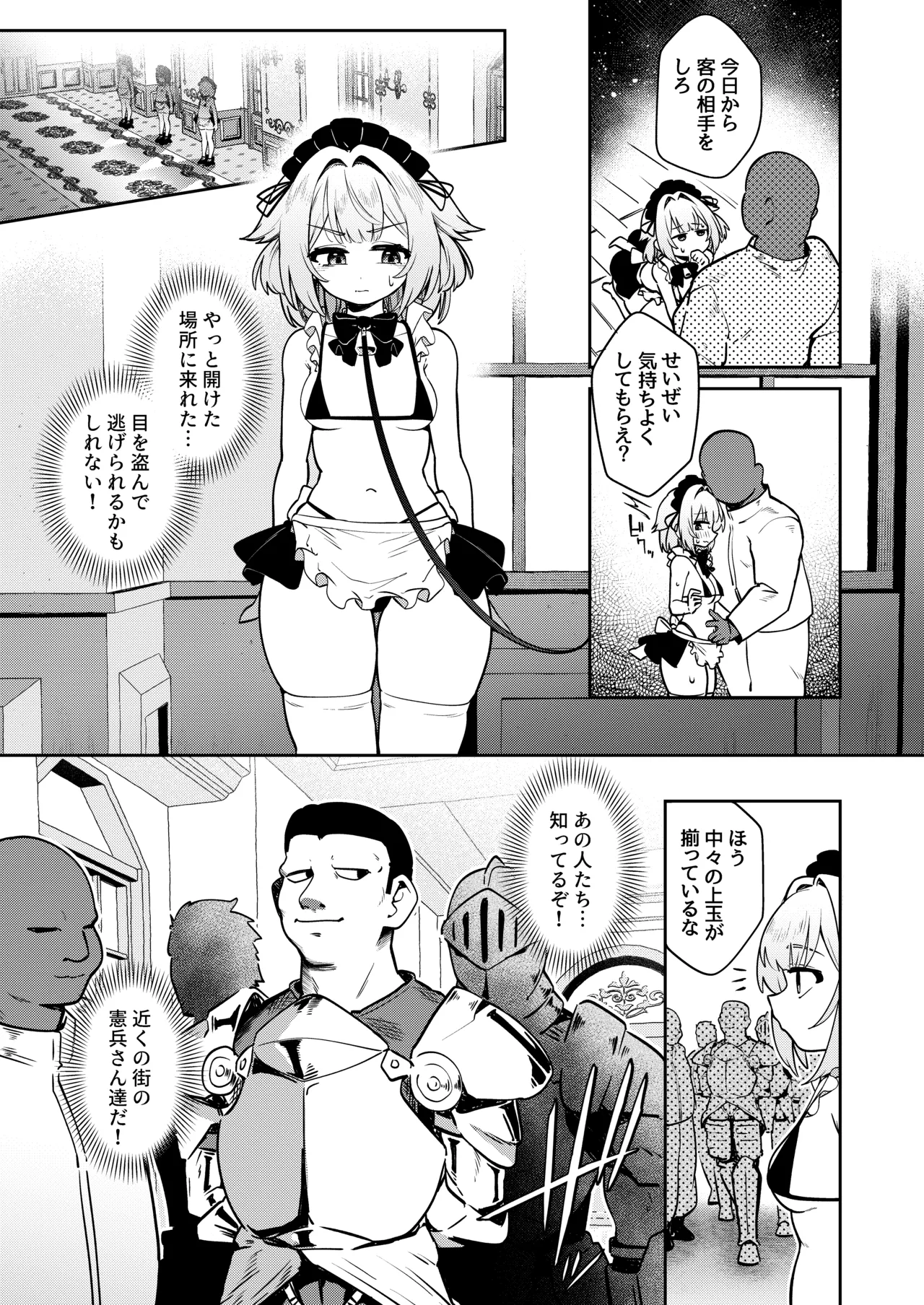 TS勇者ちゃん性奴隷になる - page17