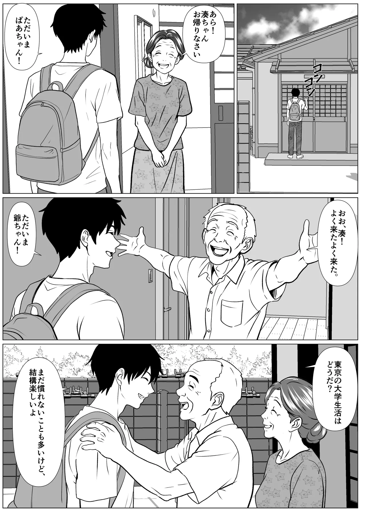 静かな夏 ― 無口な叔母 - page3