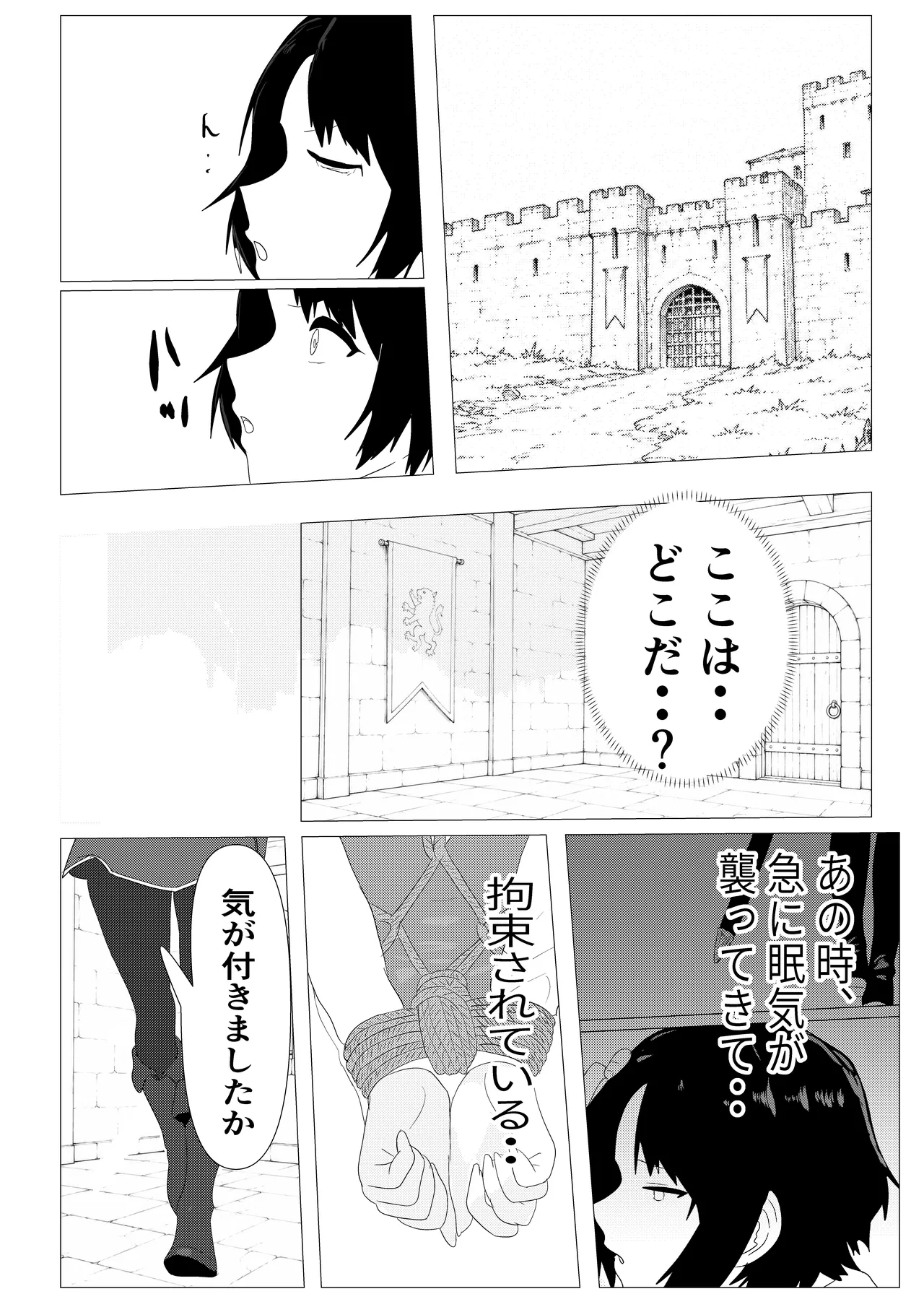 気高き女団長が堕ちるまで - page29