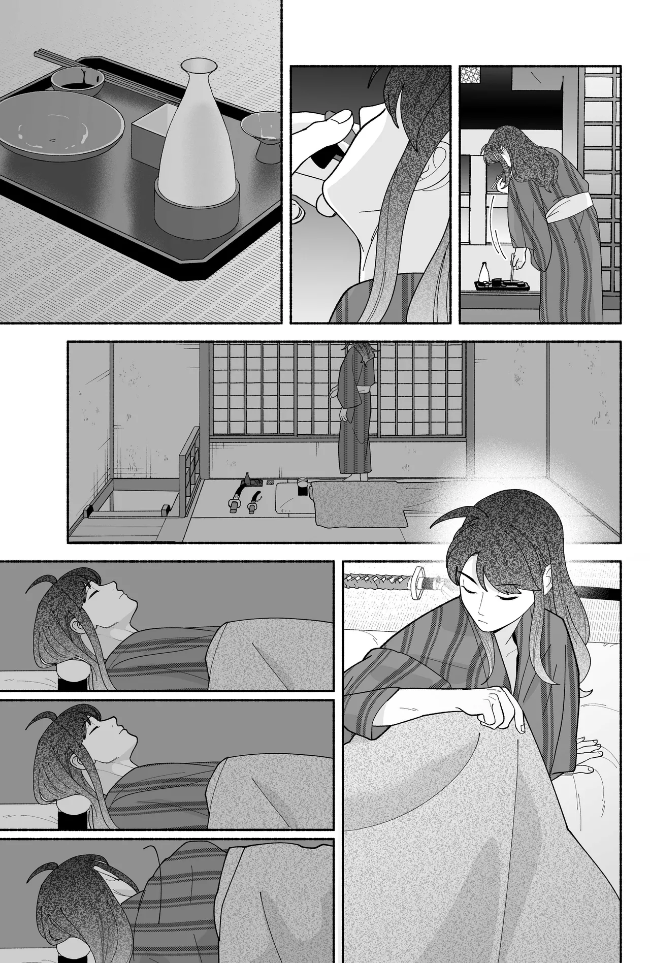 用心棒とお嬢様 タコに触れたところが、かゆくって！ - page107