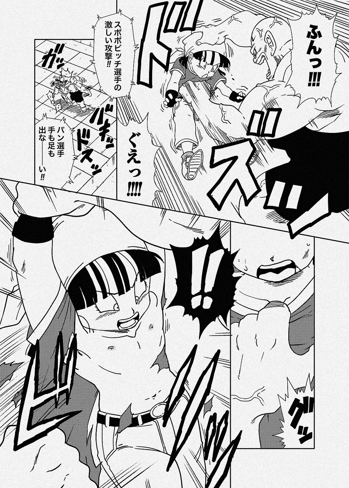 スポポビッチvsGTパンちゃん
