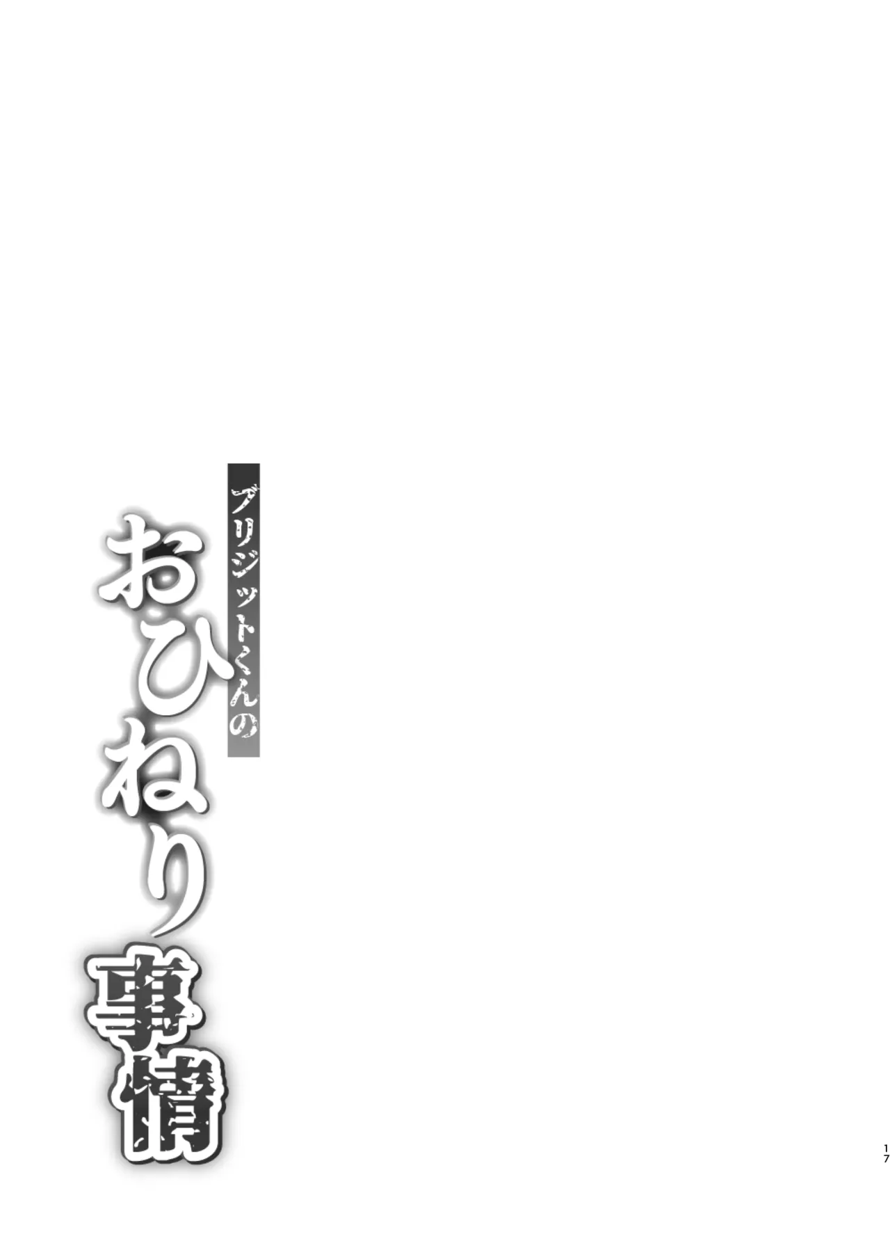 ブリジットくんのおひねり事情 - page17