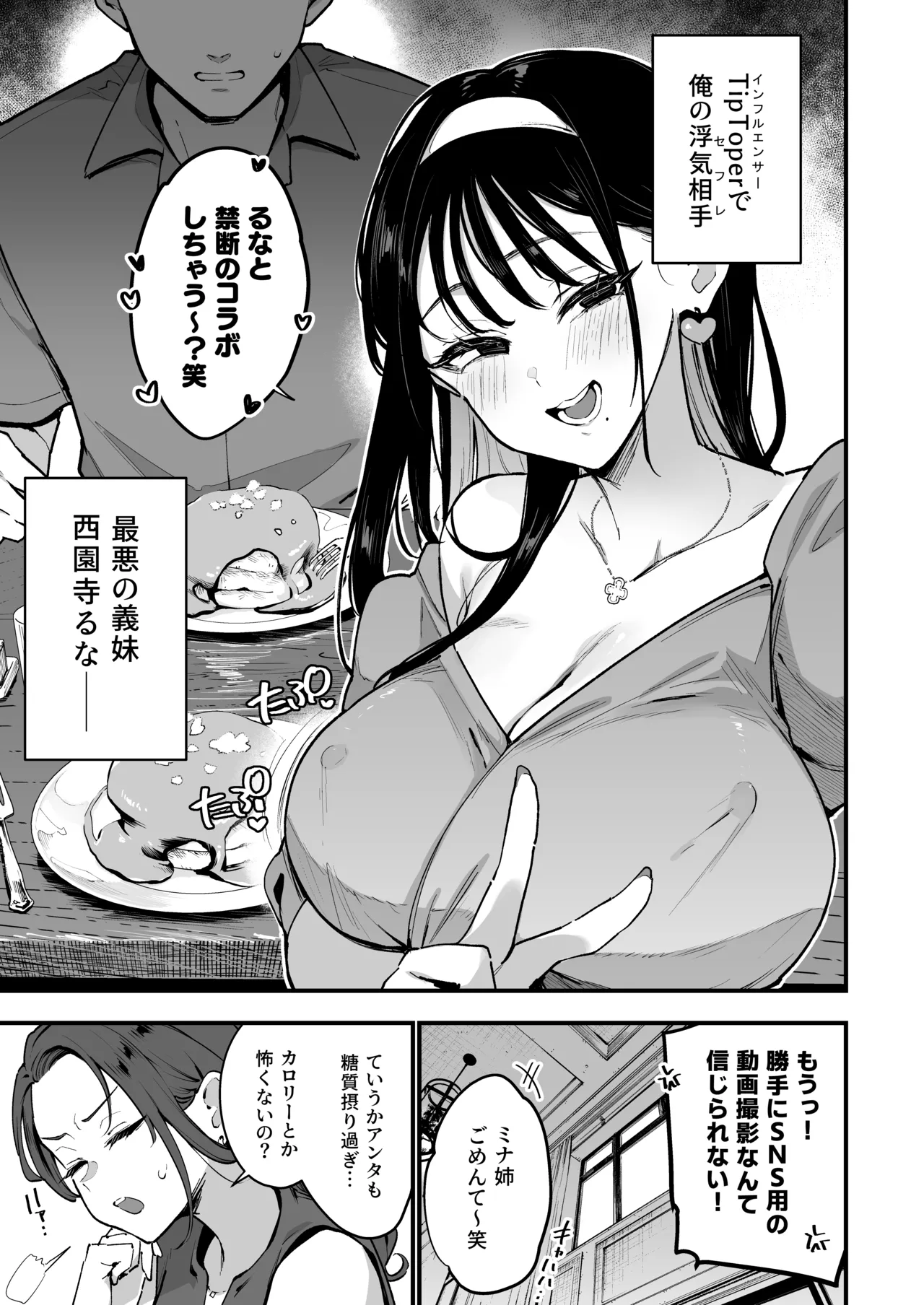 婚約者の妹は顔SSR、性格最悪地獄のエロダンス女。2 - page5