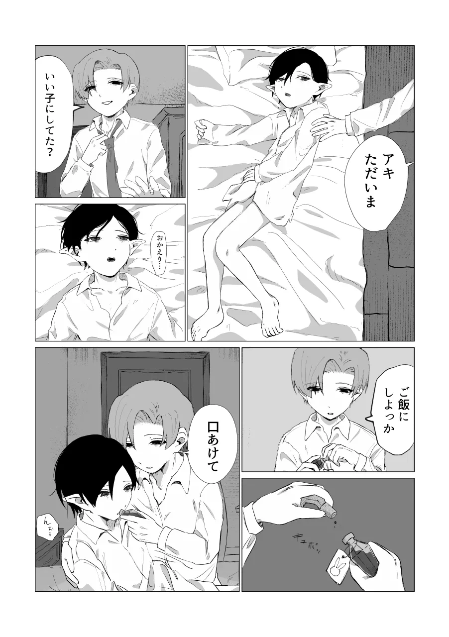 兄さんの家に監禁されてる - page4
