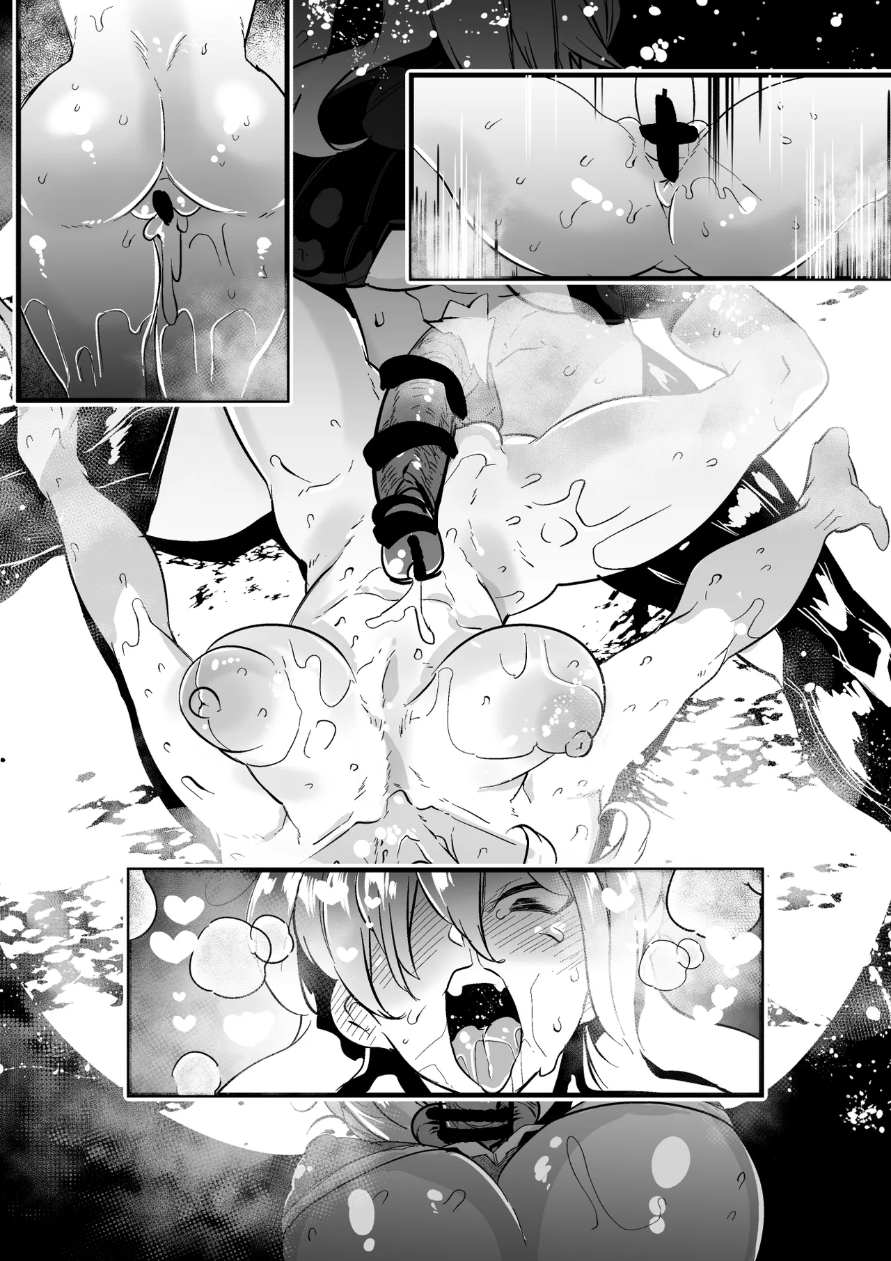 アルトリアがアルトリアを犯すふたなりレズセックス - page12