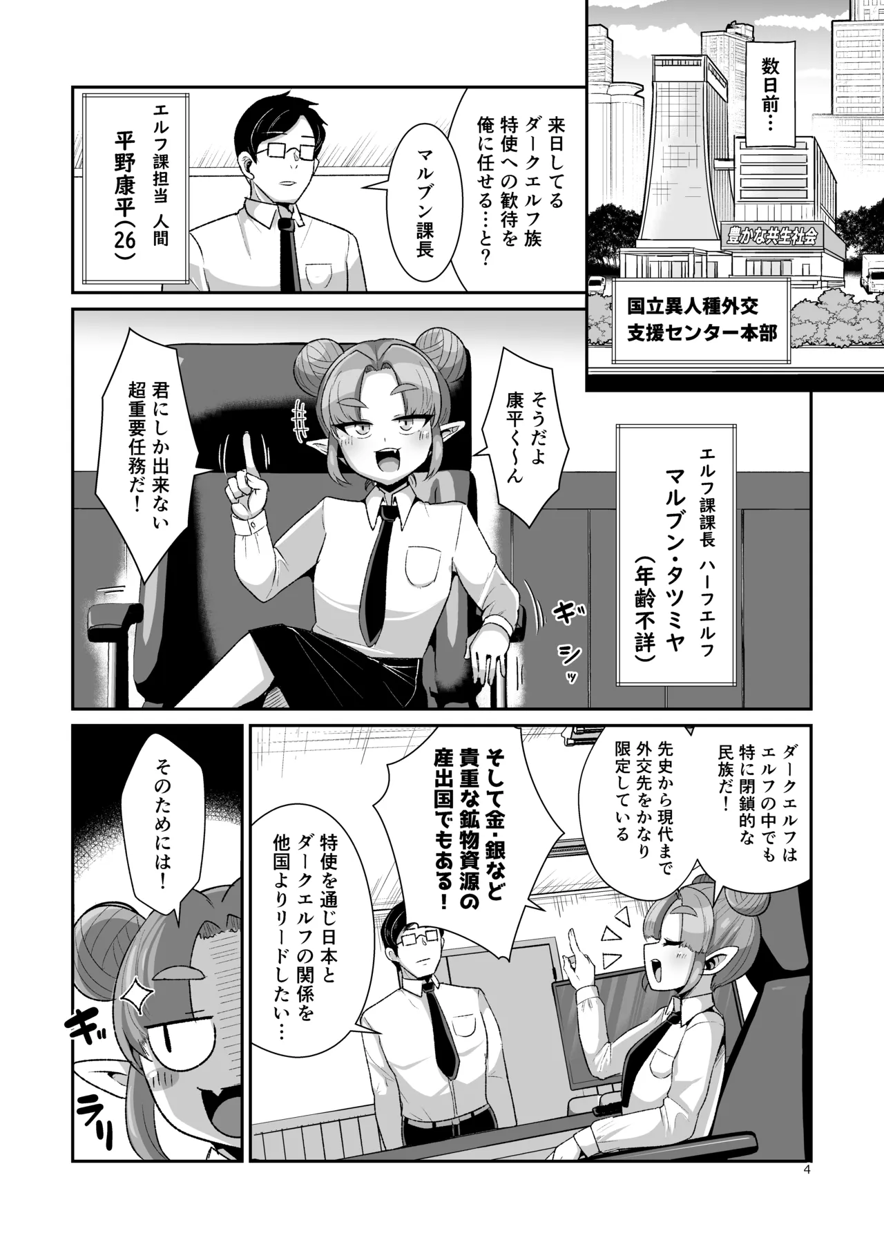 ドスケベダークエルフさんとおためし夫婦性活 - page5