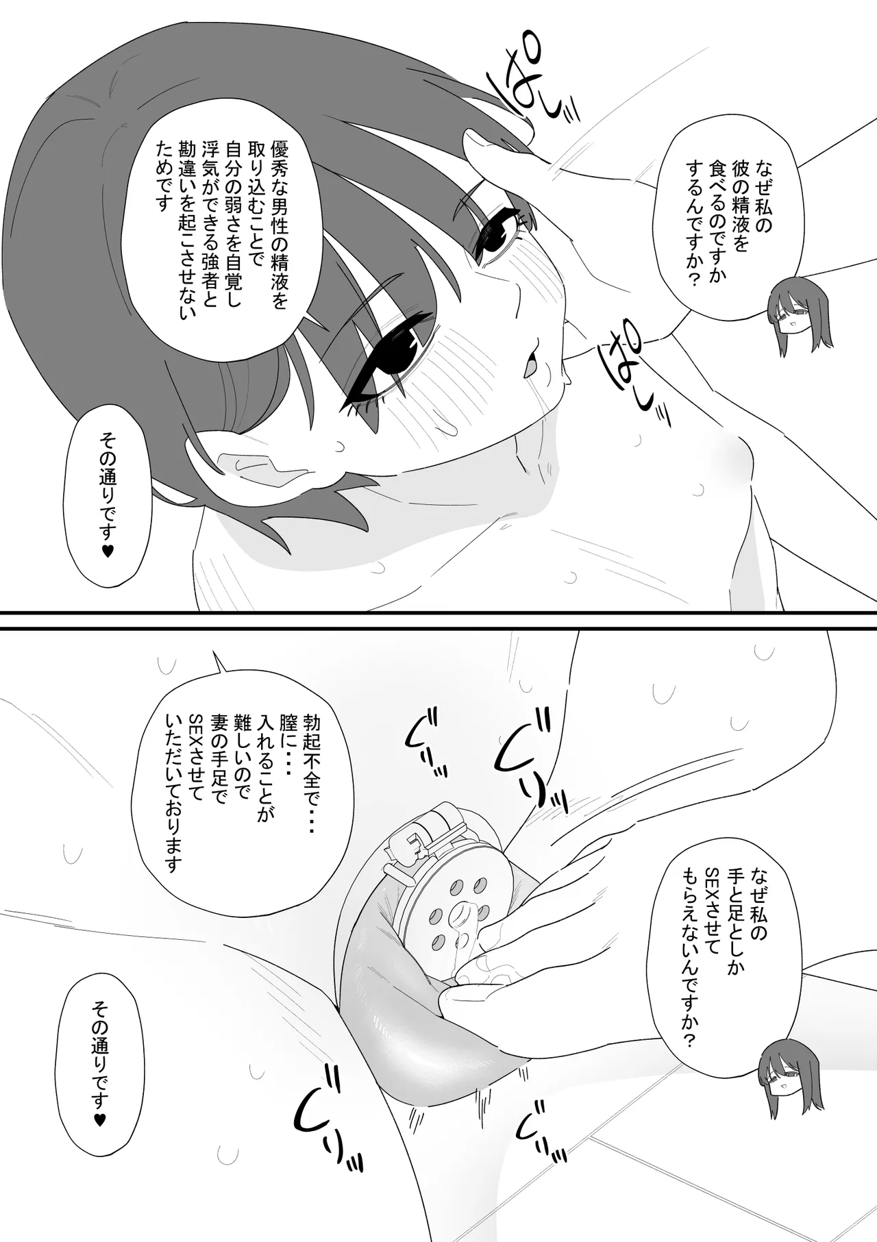 性処理道具にされた夫のメス化計画 - page12