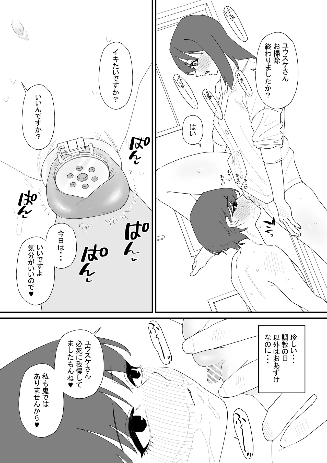 性処理道具にされた夫のメス化計画 - page6