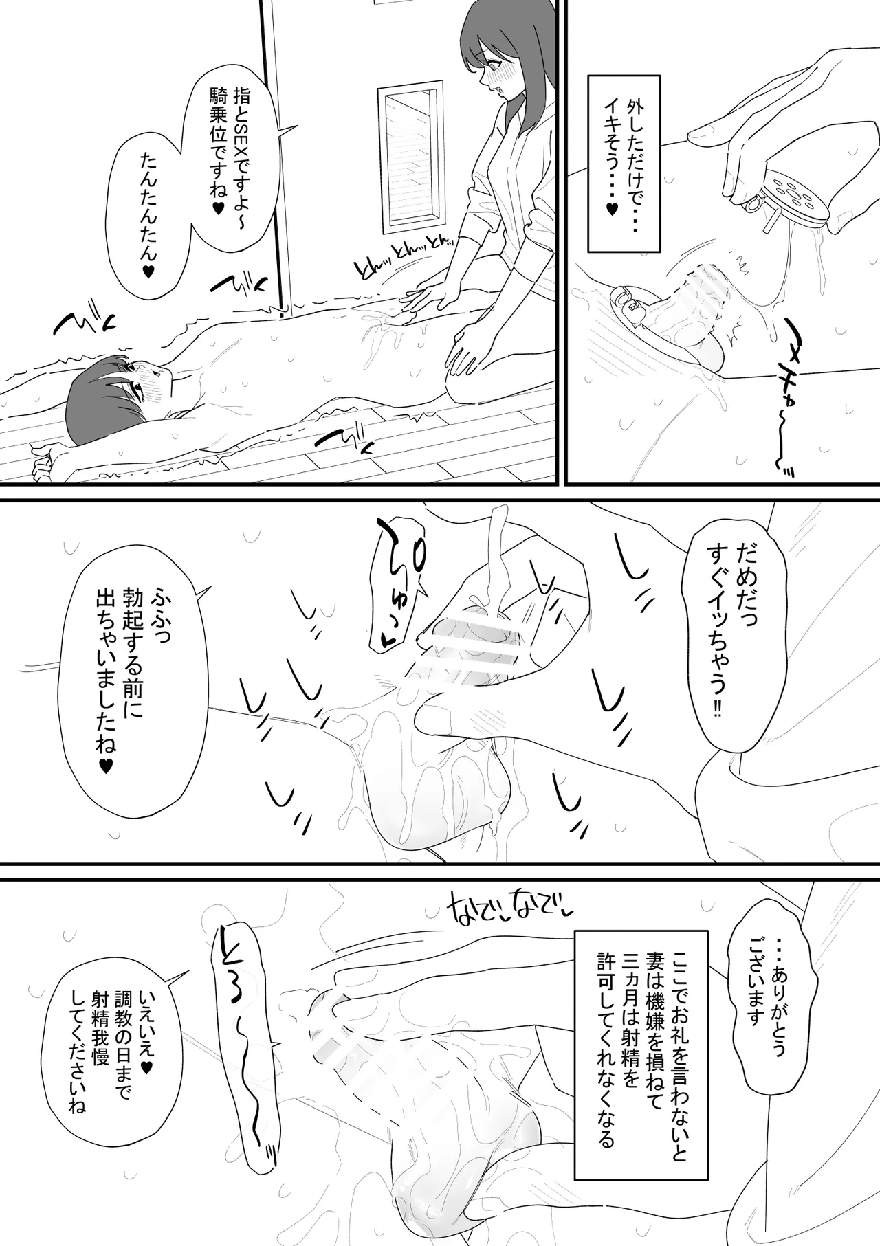 性処理道具にされた夫のメス化計画 - page7