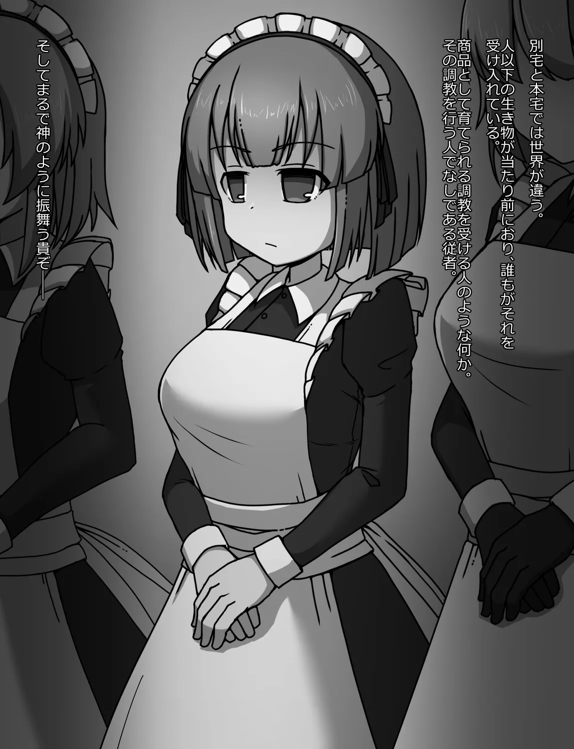 メイドとお嬢様 + 王国貴族の館～ラバーメイド完全拘束調教～ - page192