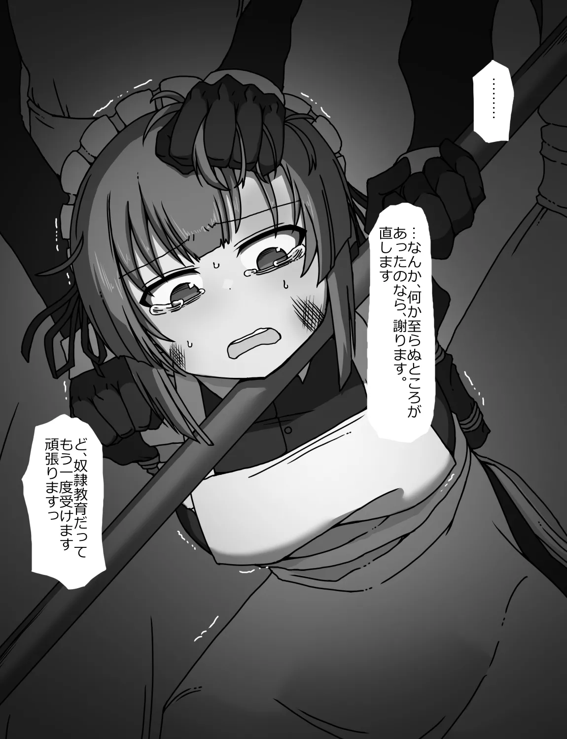 メイドとお嬢様 + 王国貴族の館～ラバーメイド完全拘束調教～ - page266