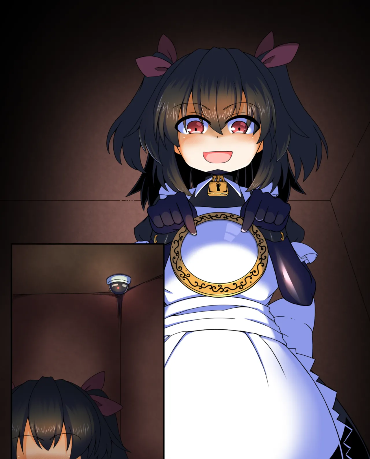 メイドとお嬢様 + 王国貴族の館～ラバーメイド完全拘束調教～ - page737