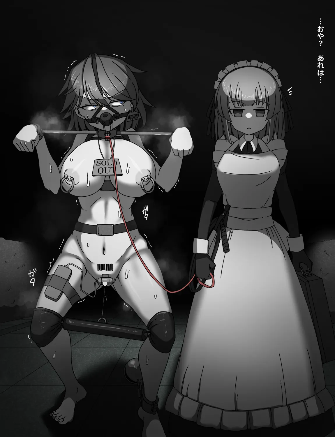 メイドとお嬢様 + 王国貴族の館～ラバーメイド完全拘束調教～ - page78