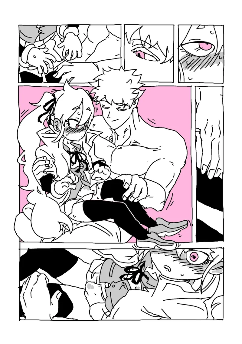 過去に描いた女装漫画の続き - page9