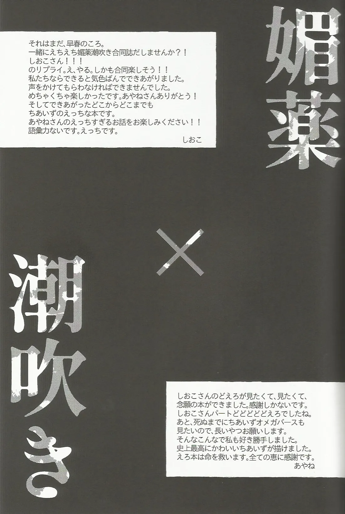 媚薬×潮吹き 合同誌 - page20